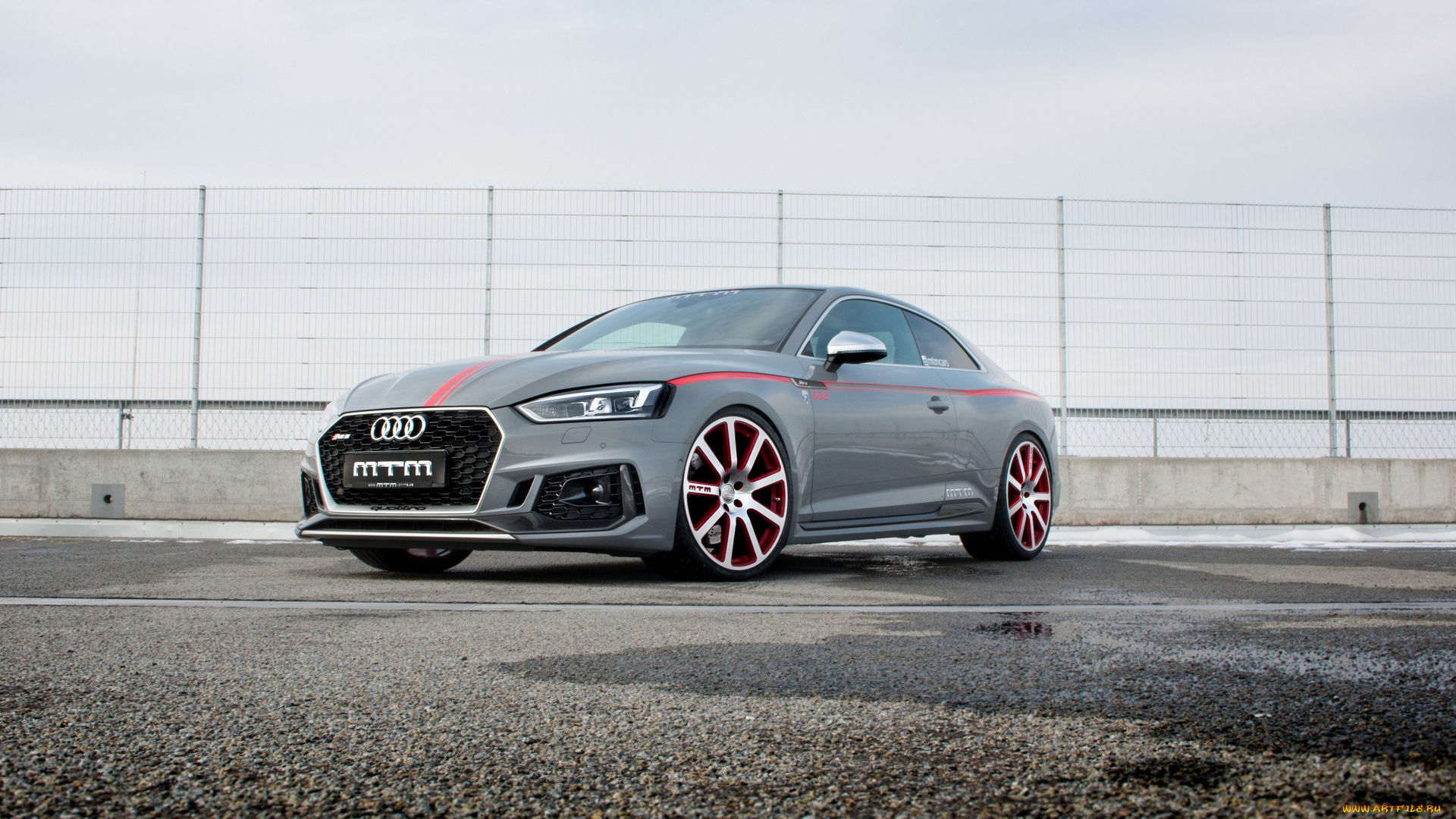 2018, audi, rs5, coupe, автомобили, audi, 2018, rs5, coupe, mtm, rs5-r, спортивное, купе, тюнинг, немецкие, серый