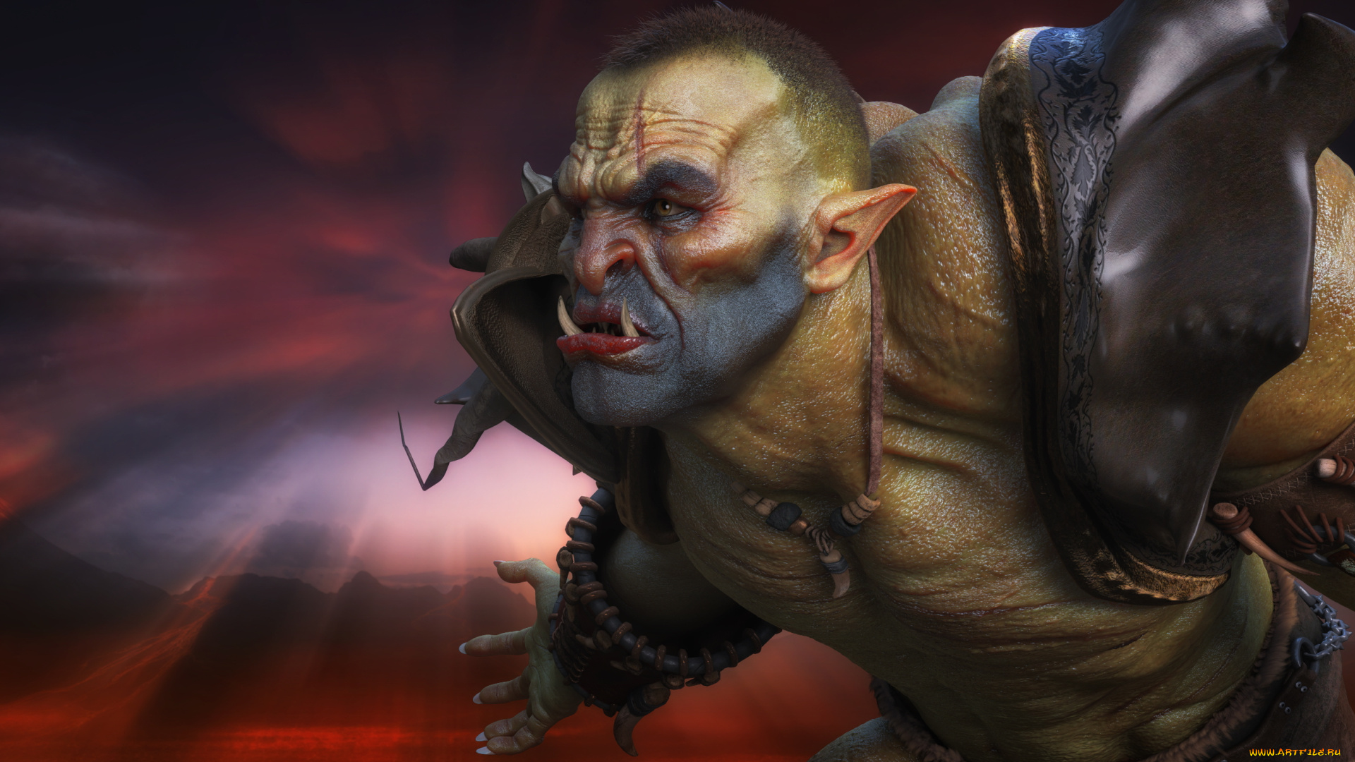 3д, графика, существа, , creatures, демон