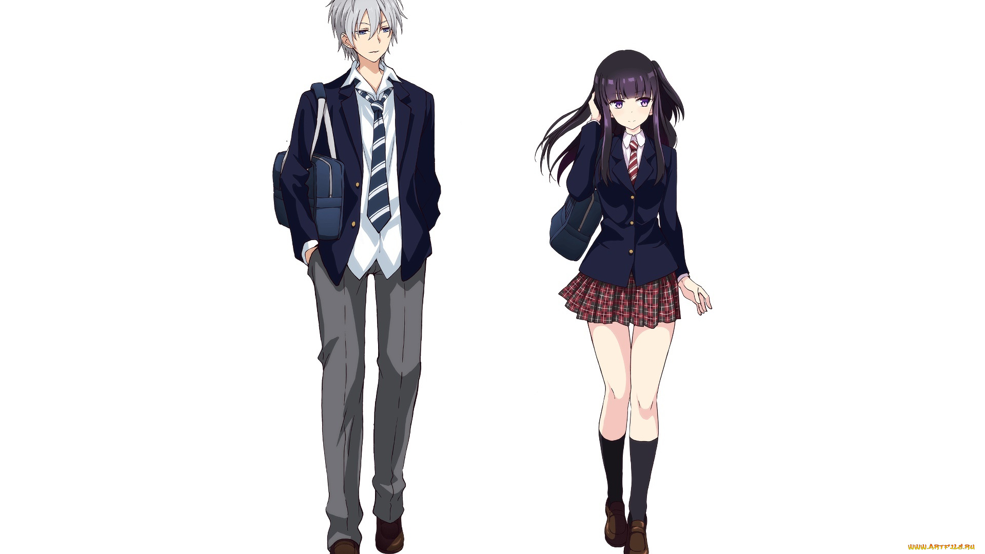 аниме, netsuzou, trap, netsuzou, trap