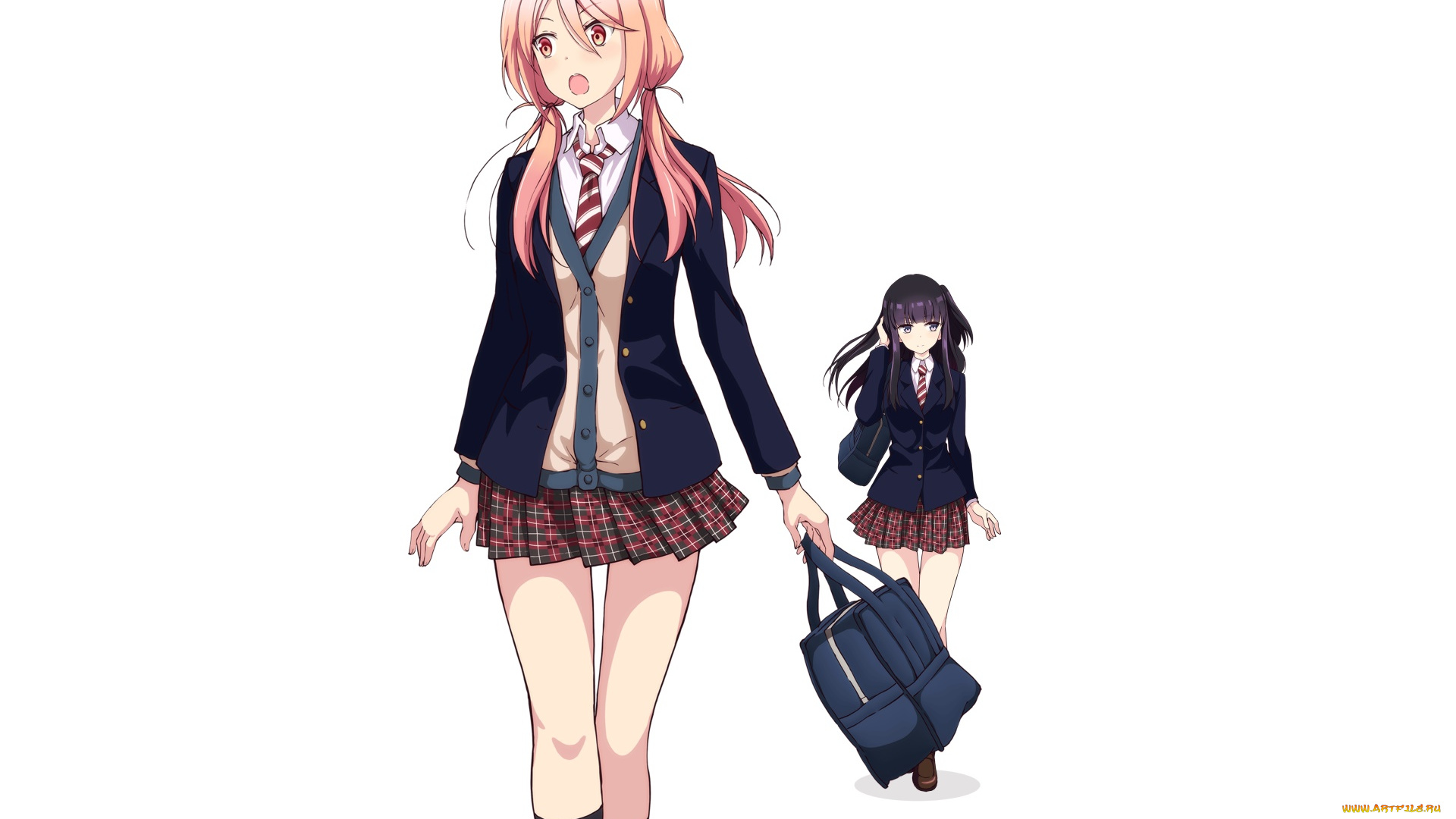 аниме, netsuzou, trap, netsuzou, trap