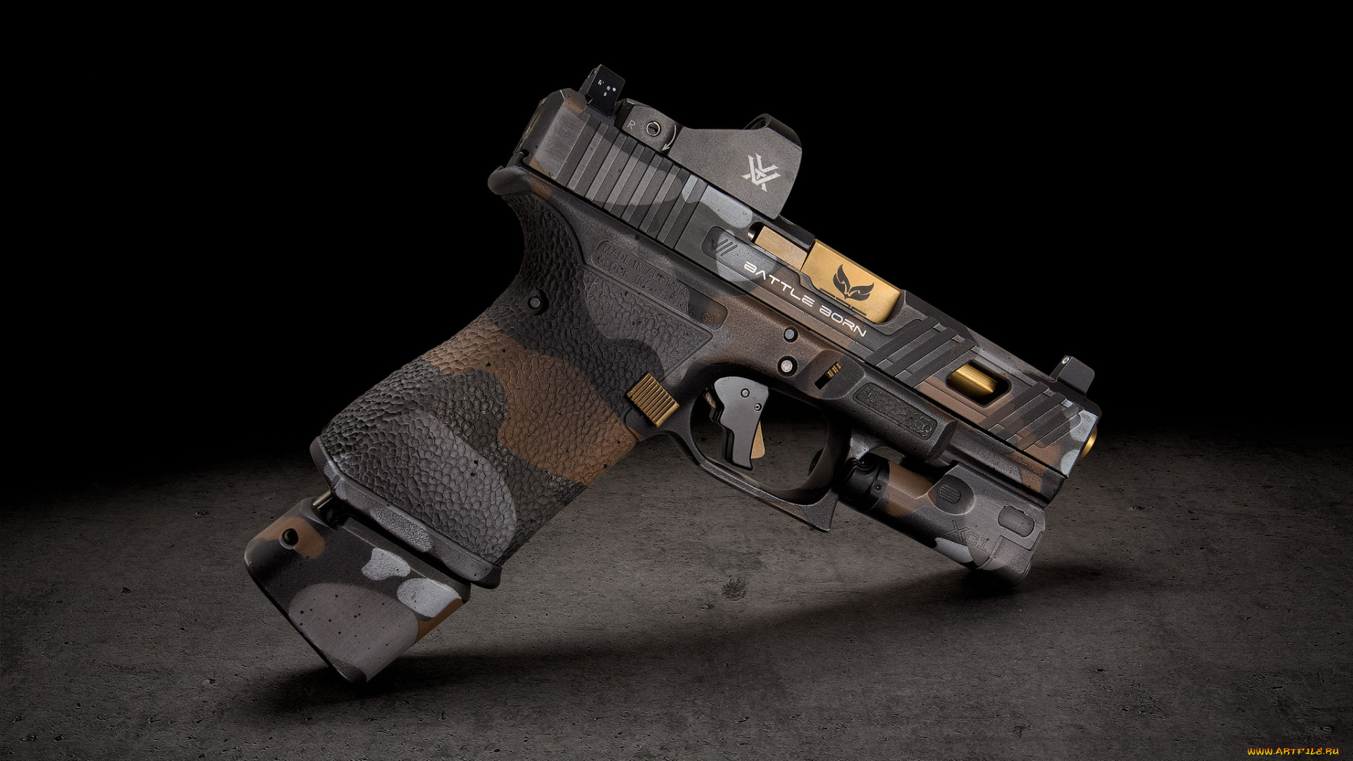battle, born, glock, оружие, пистолеты, ствол