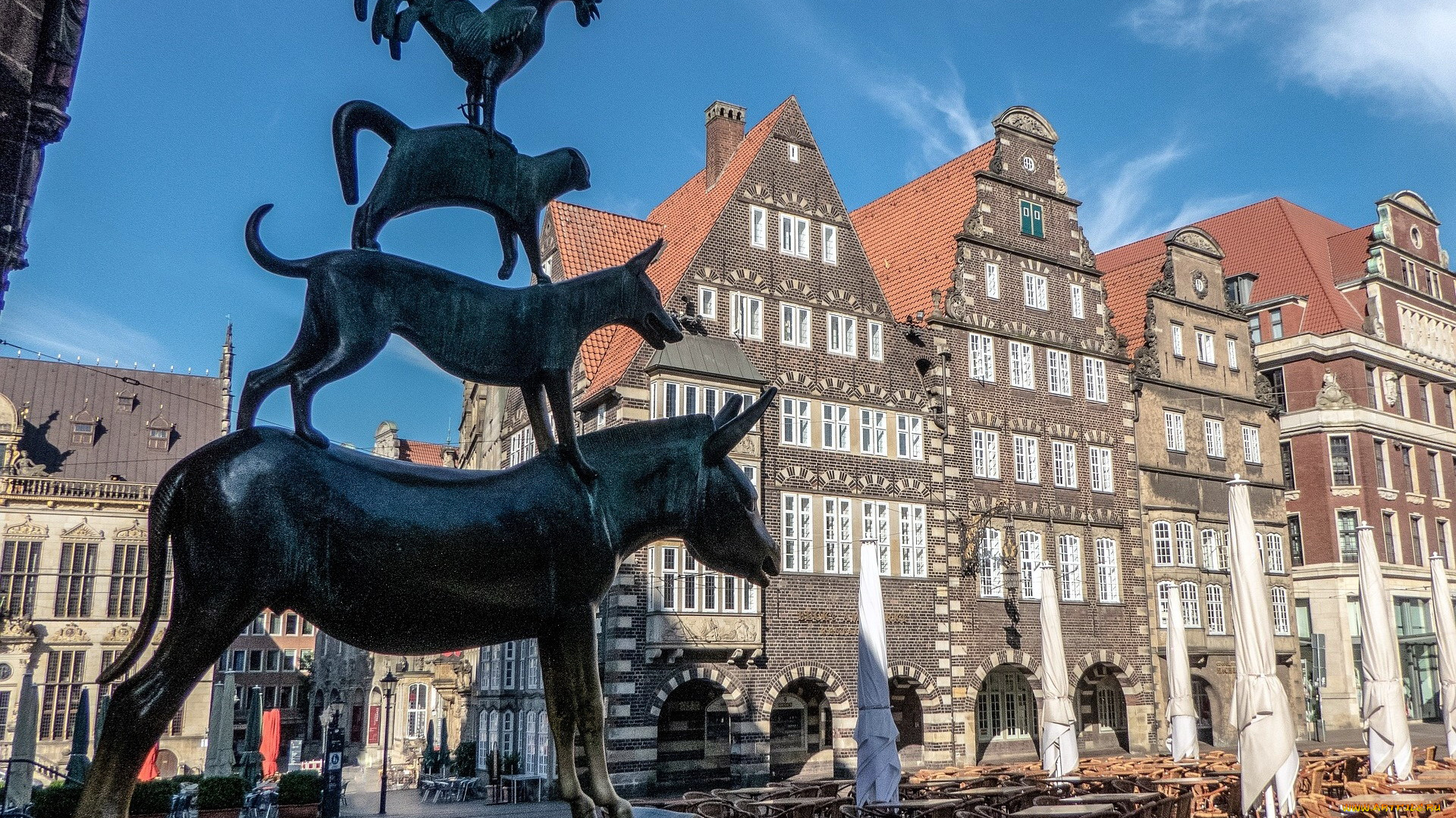 бремен, города, -, памятники, , скульптуры, , арт-объекты