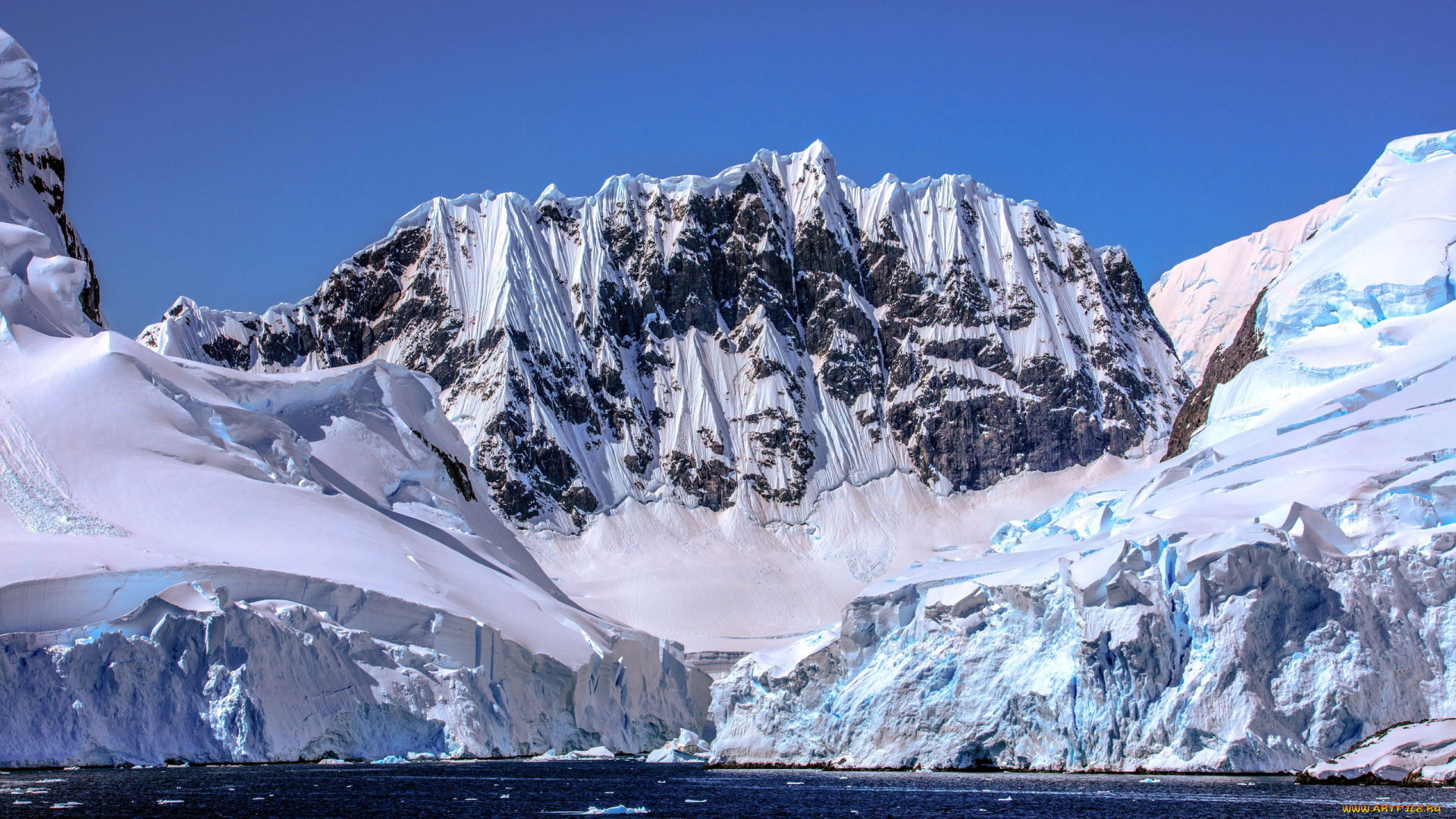 природа, горы, снег, вершины