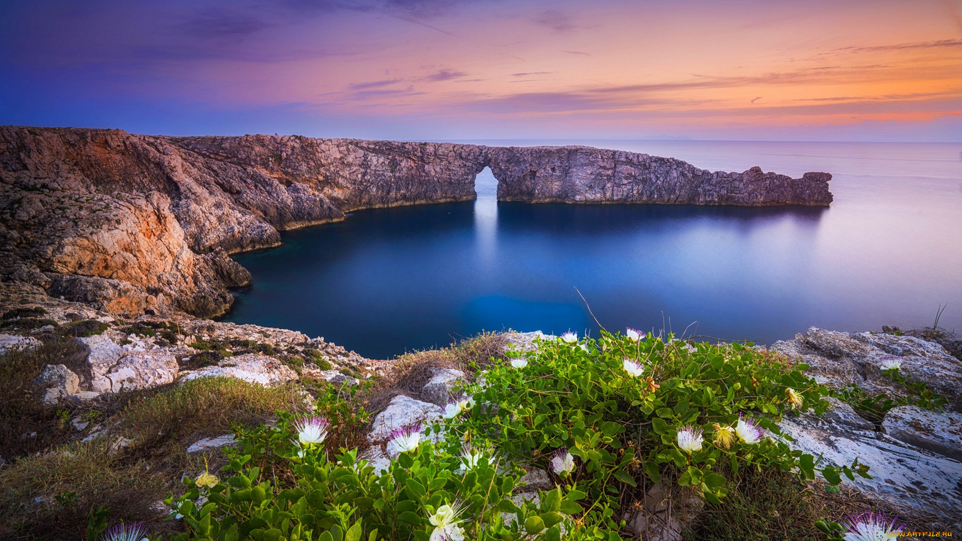 природа, побережье, простор