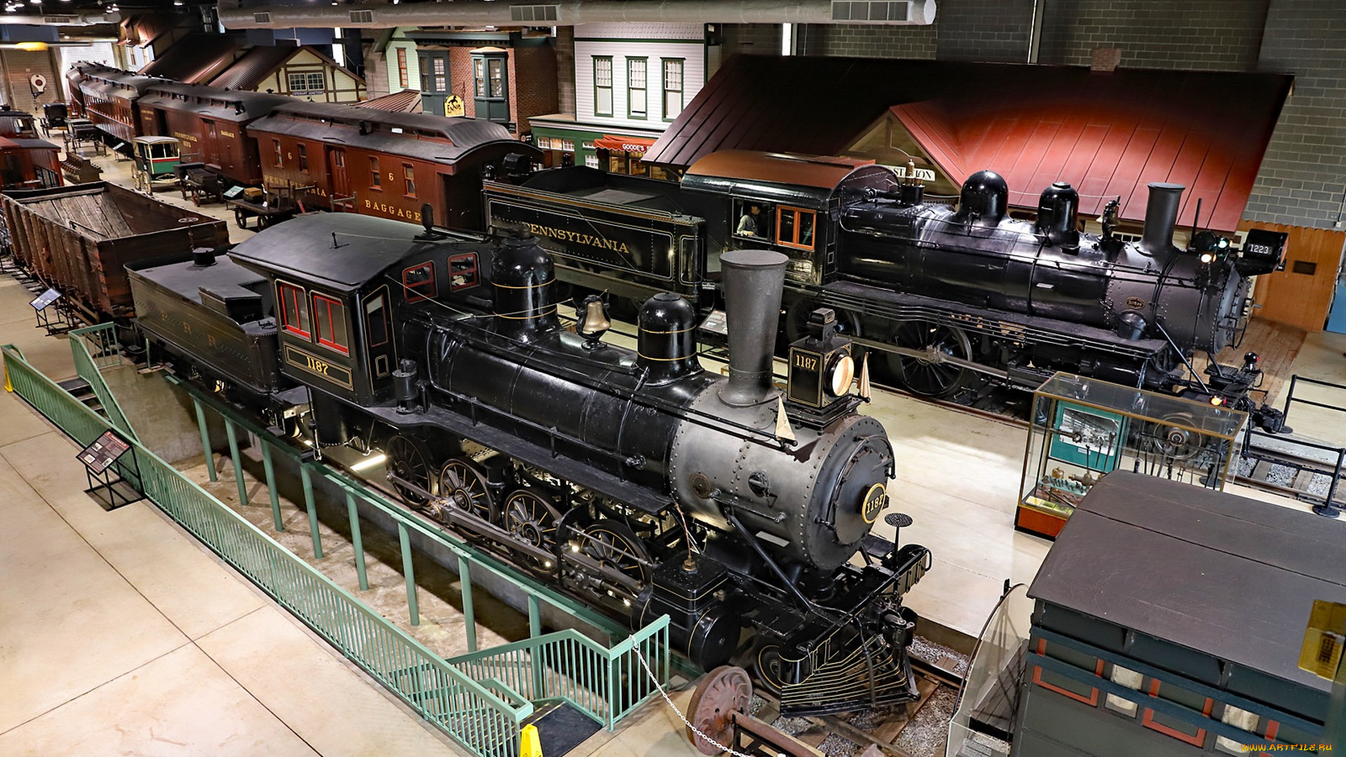 техника, паровозы, состав, локомотив