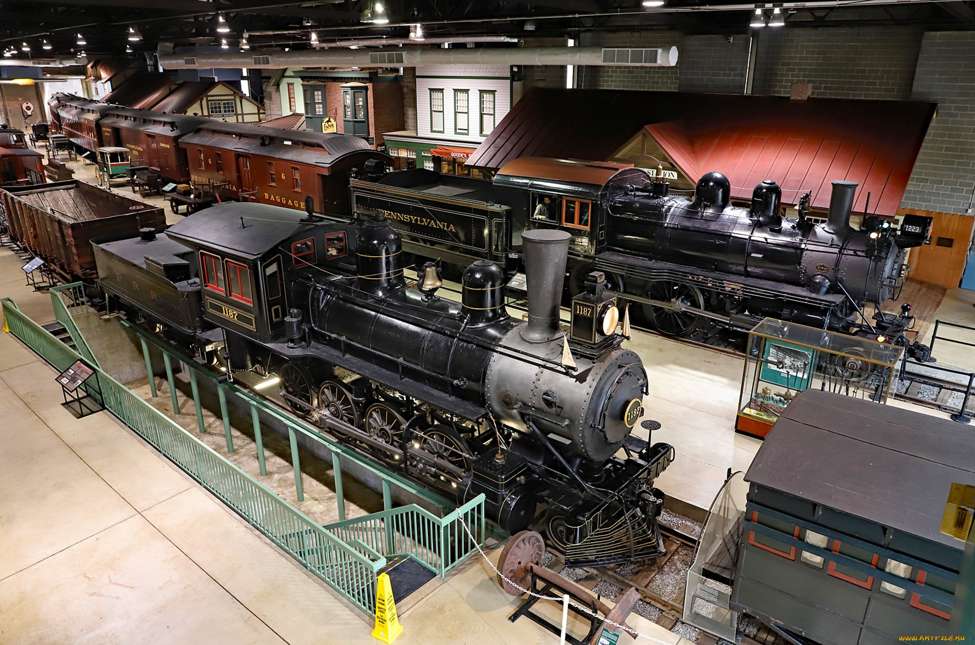 техника, паровозы, состав, локомотив