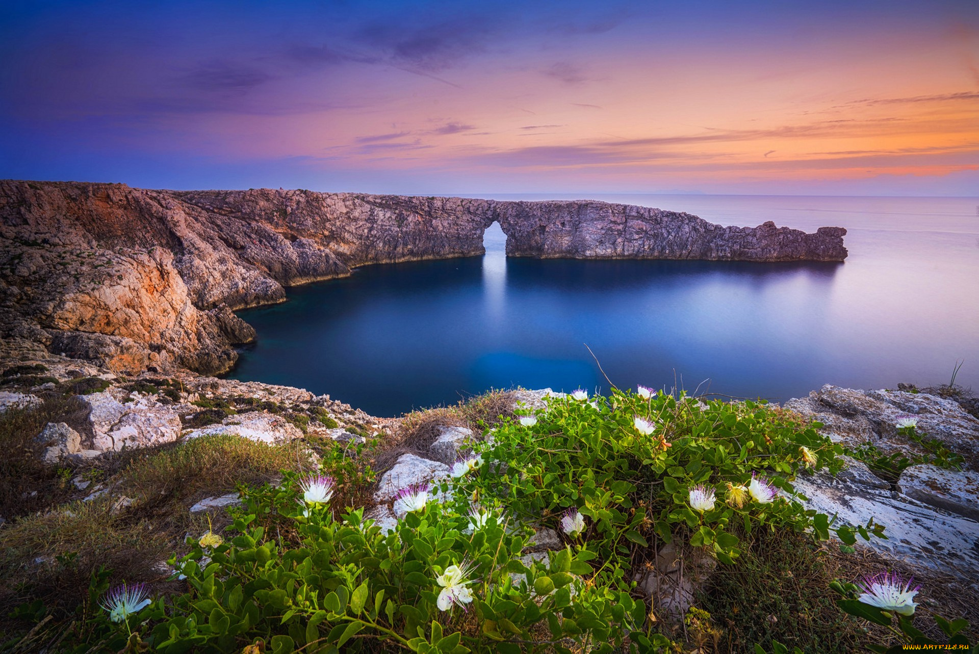 природа, побережье, простор