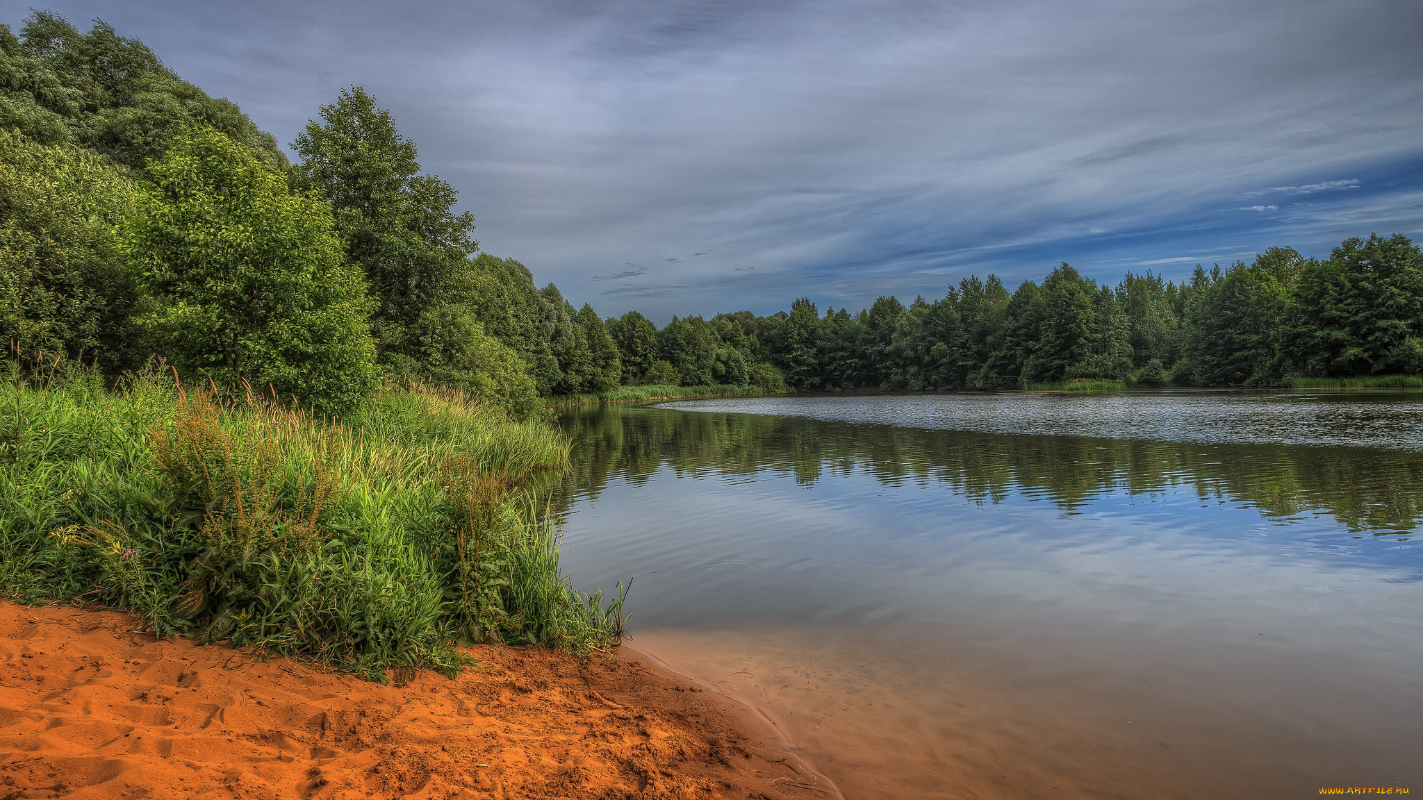 природа, реки, озера, простор