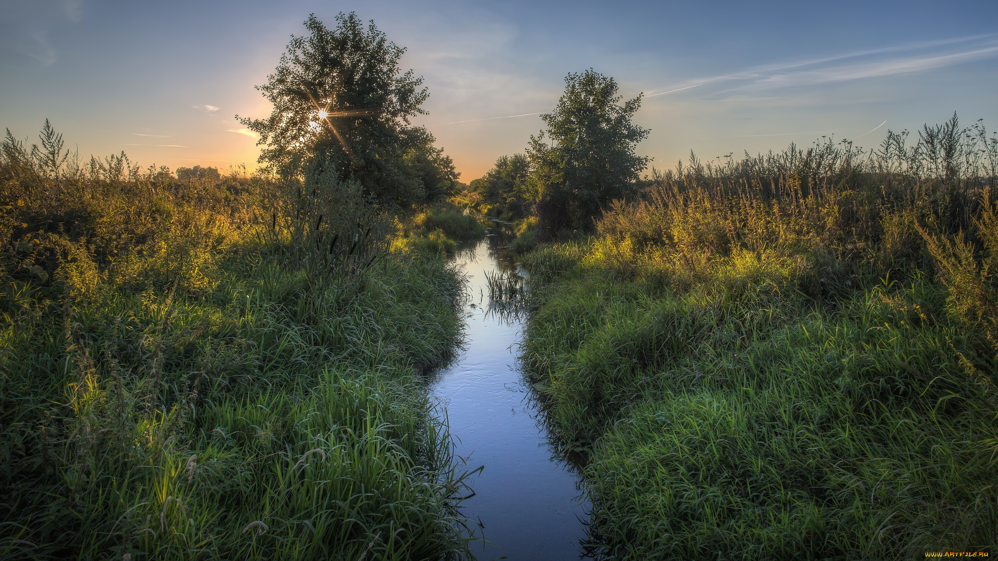 природа, реки, озера, простор