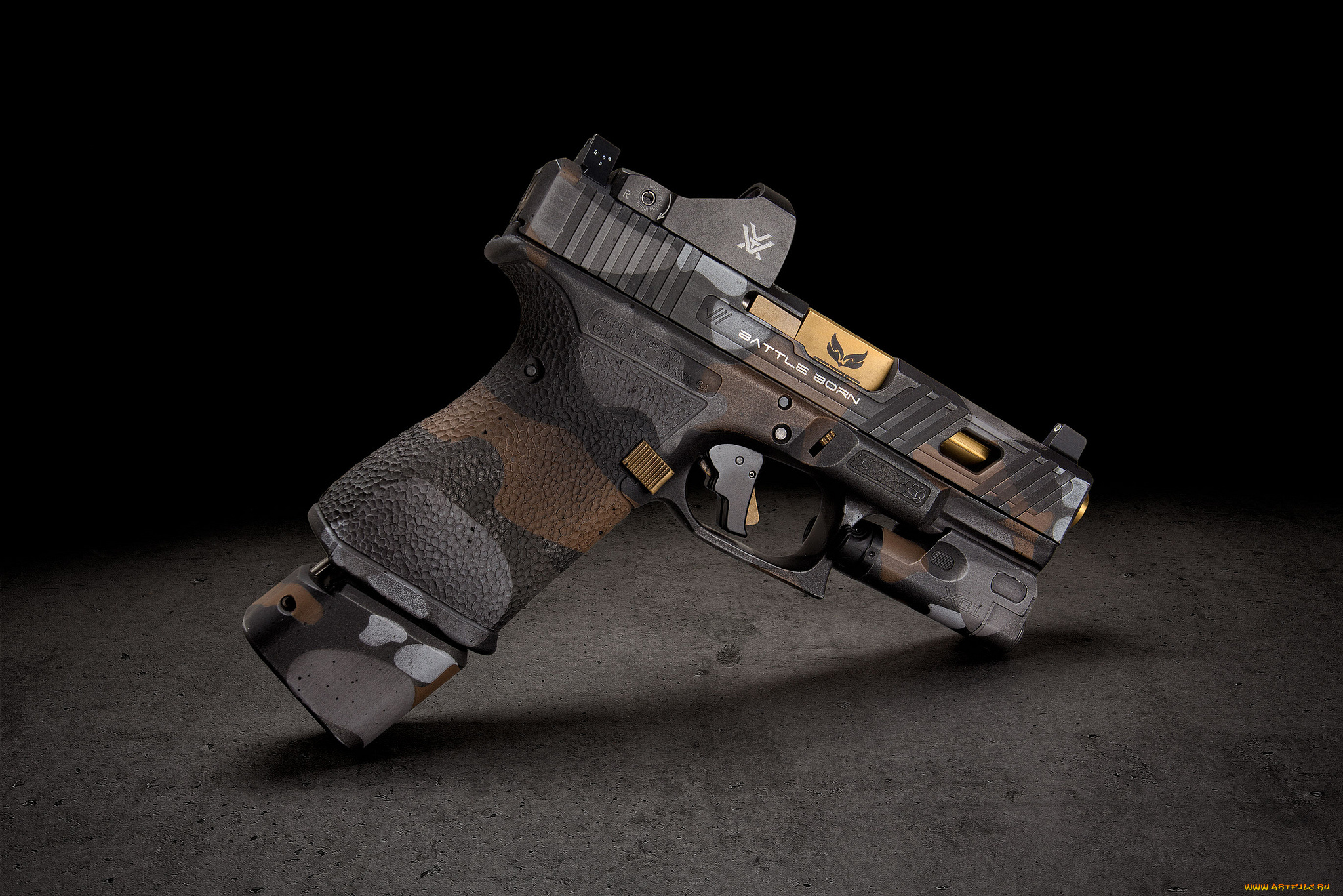 battle, born, glock, оружие, пистолеты, ствол