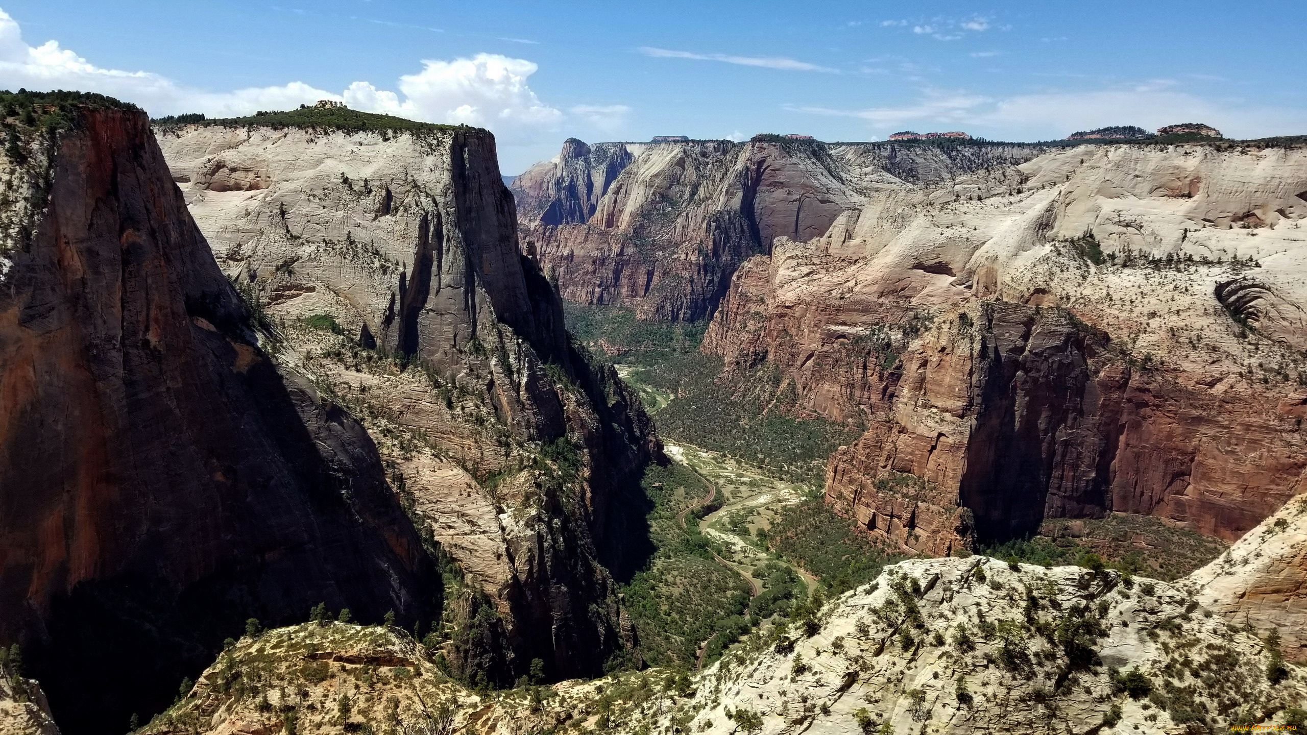 природа, горы, ущелье