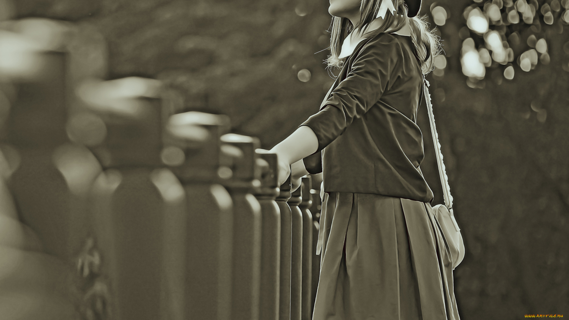 календари, компьютерный, дизайн, calendar, девушка, берет, улица, женщина, 2019