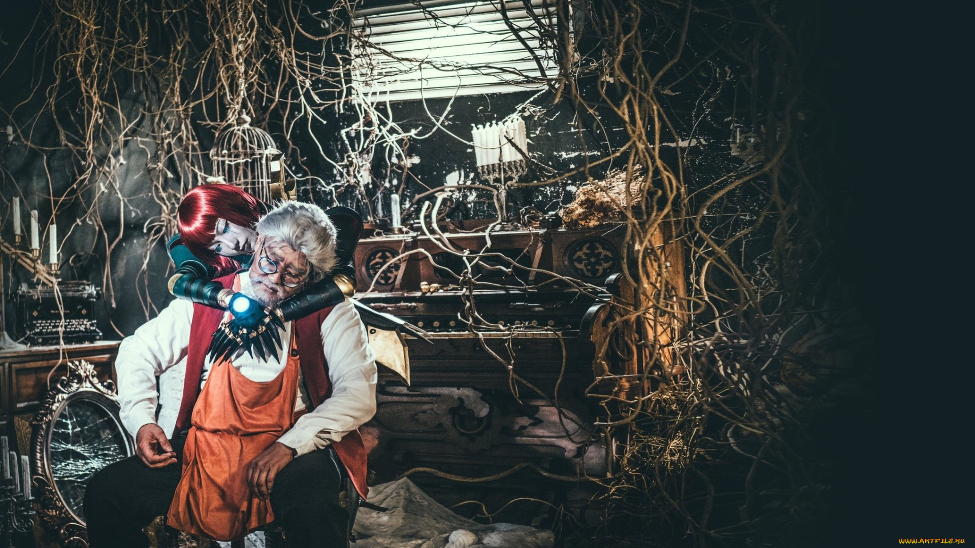 разное, мужчина, женщина, старик, мастер, провода, девушка, корни