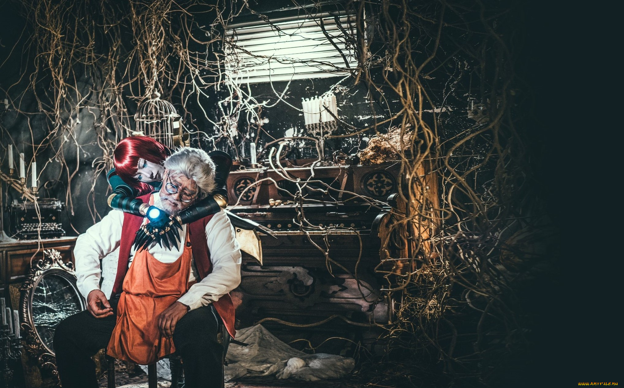 разное, мужчина, женщина, старик, мастер, провода, девушка, корни