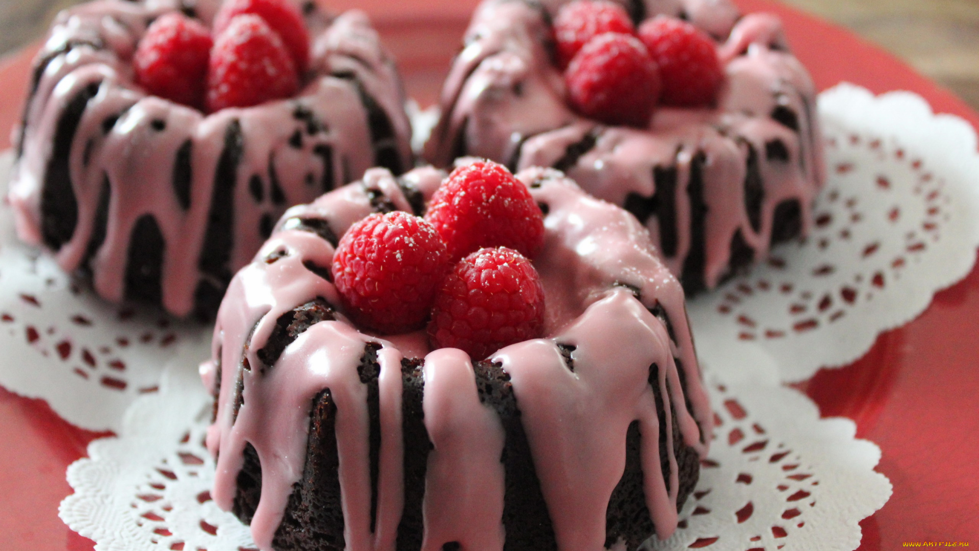 еда, пирожные, , кексы, , печенье, малина, глазурь