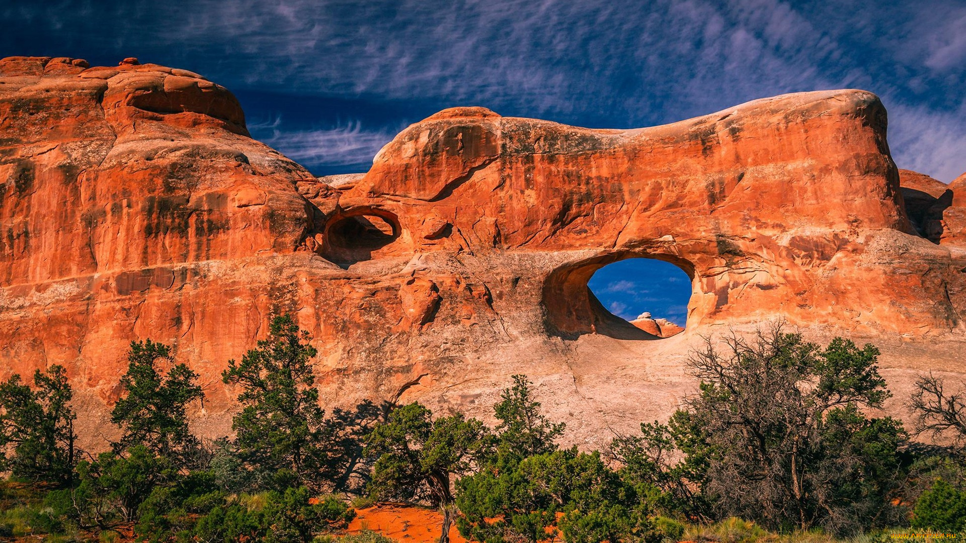 arches, national, park, utah, природа, горы, arches, national, park