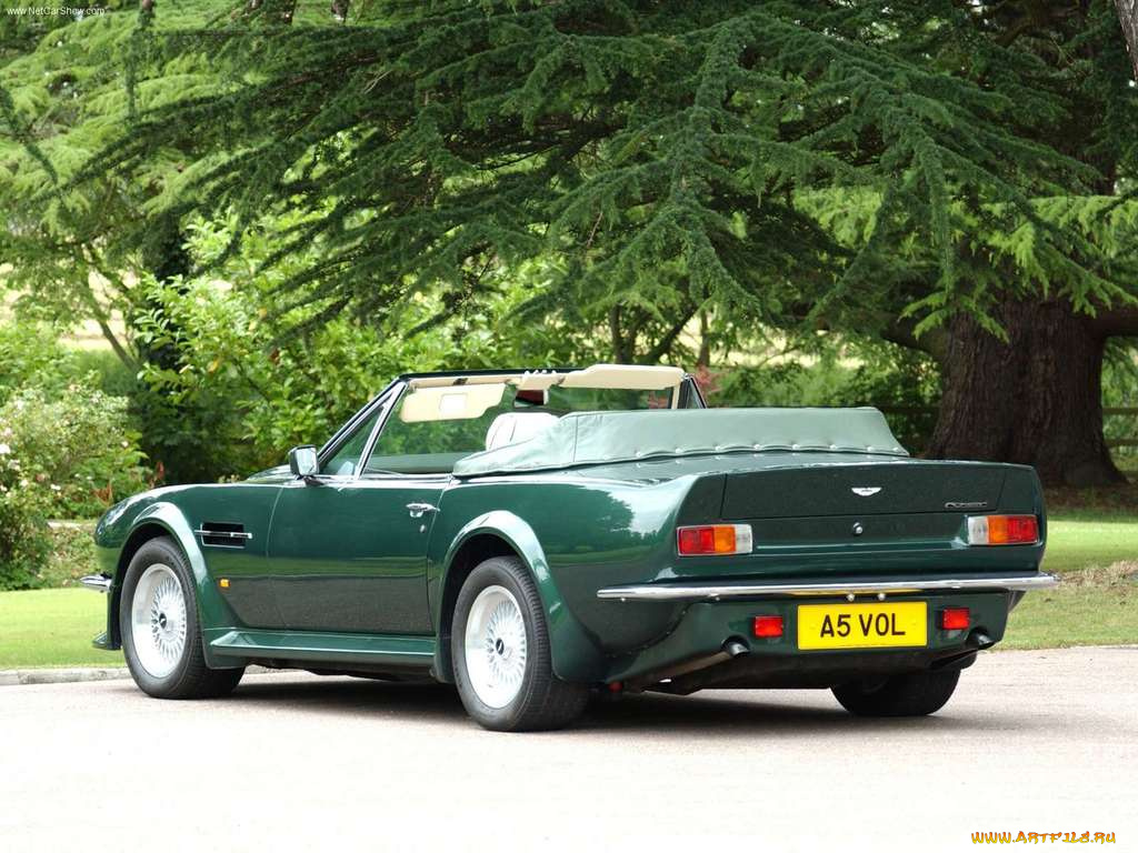 aston, martin, v8, vantage, volante, 1986, автомобили