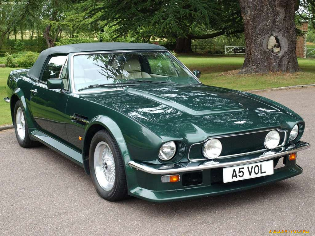 aston, martin, v8, vantage, volante, 1986, автомобили