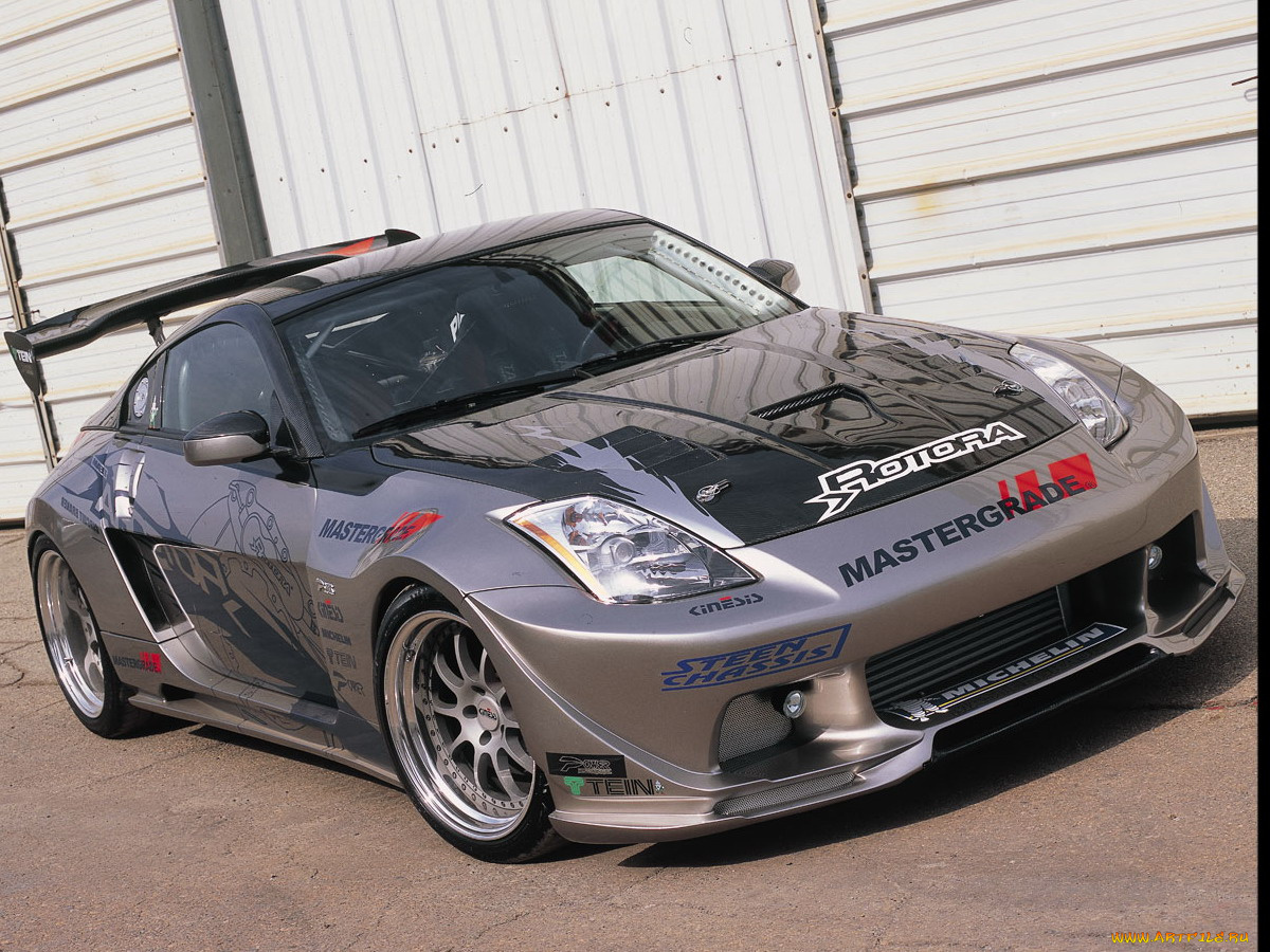 nissan, 350z, tuning, автомобили, datsun