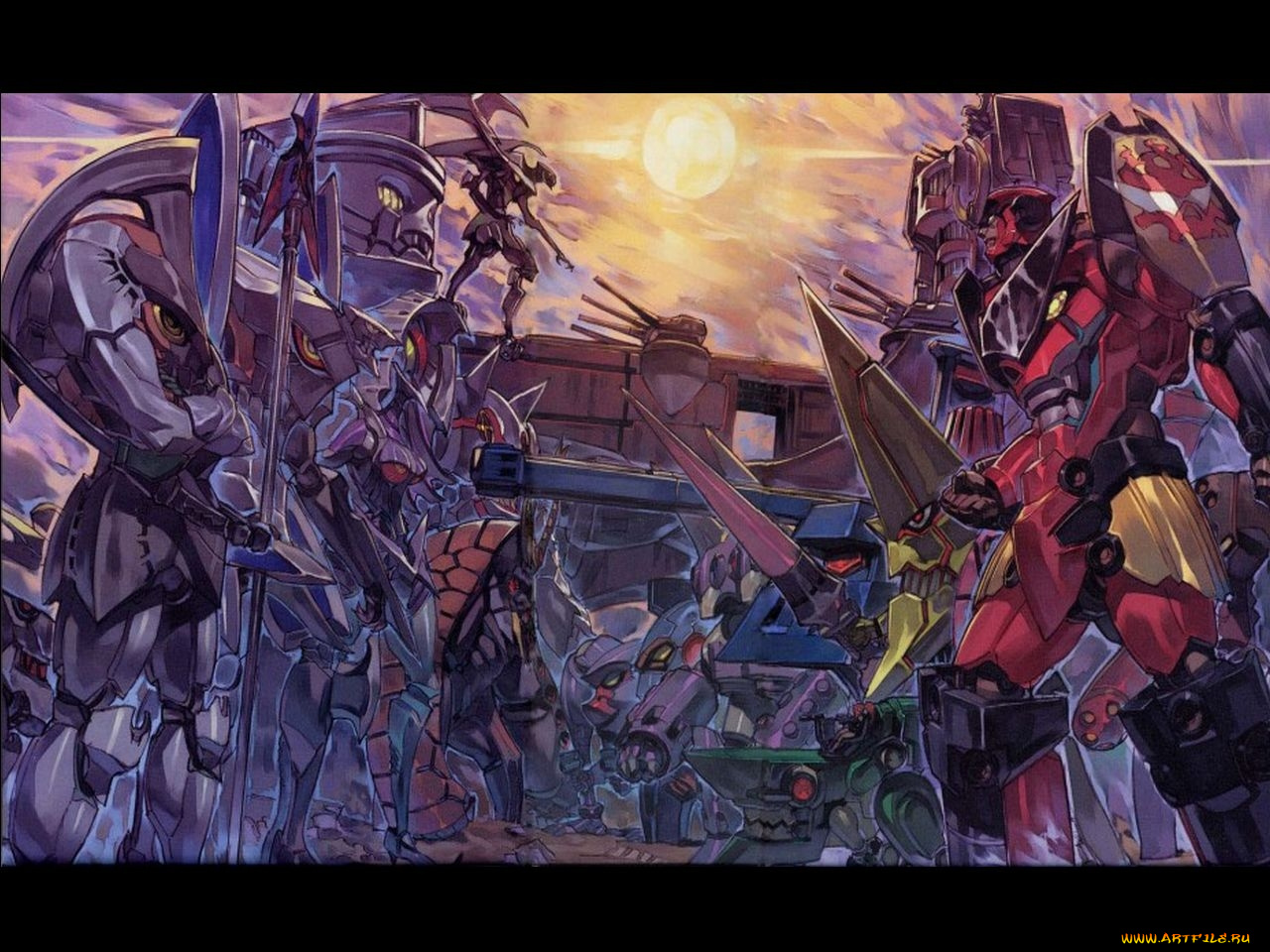 аниме, tengen, toppa, gurren, lagann