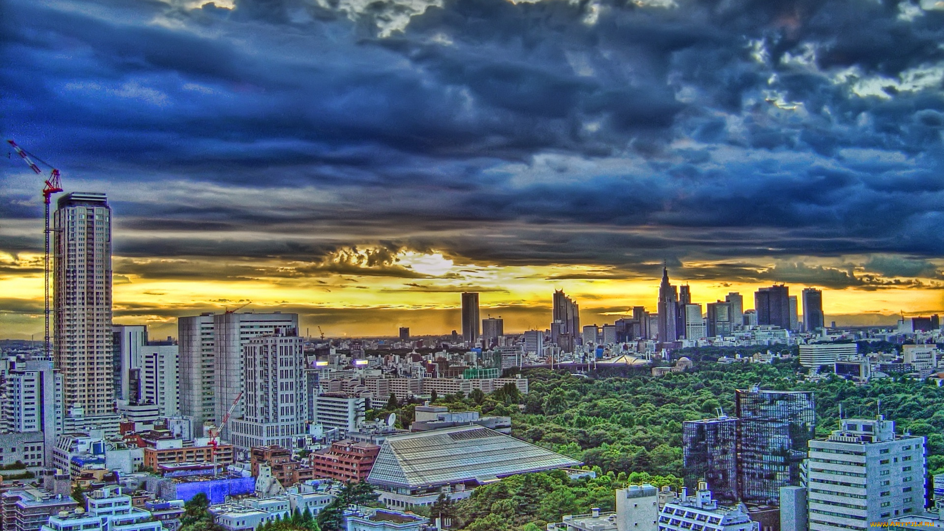 города, панорамы