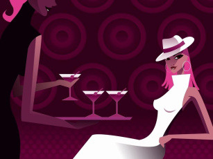 обоя векторная, графика