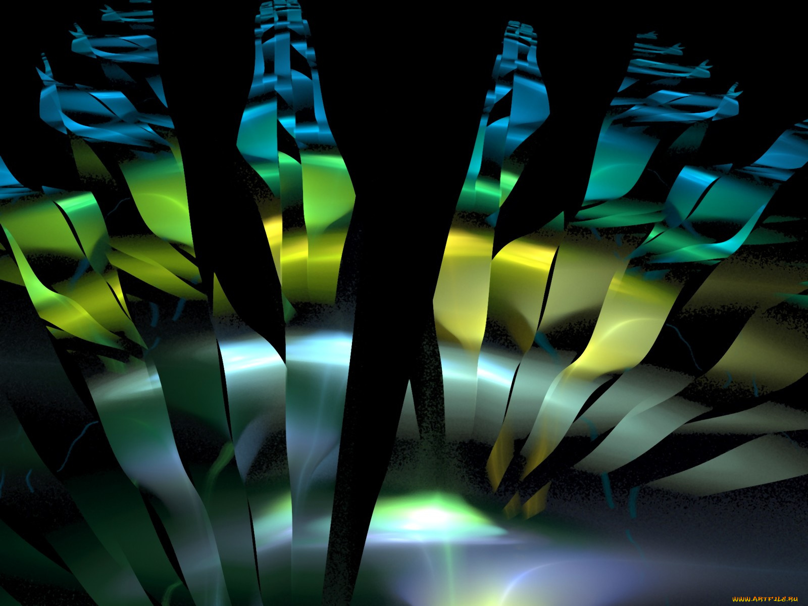 3д, графика, abstract, абстракции, узор, тёмный, абстракция