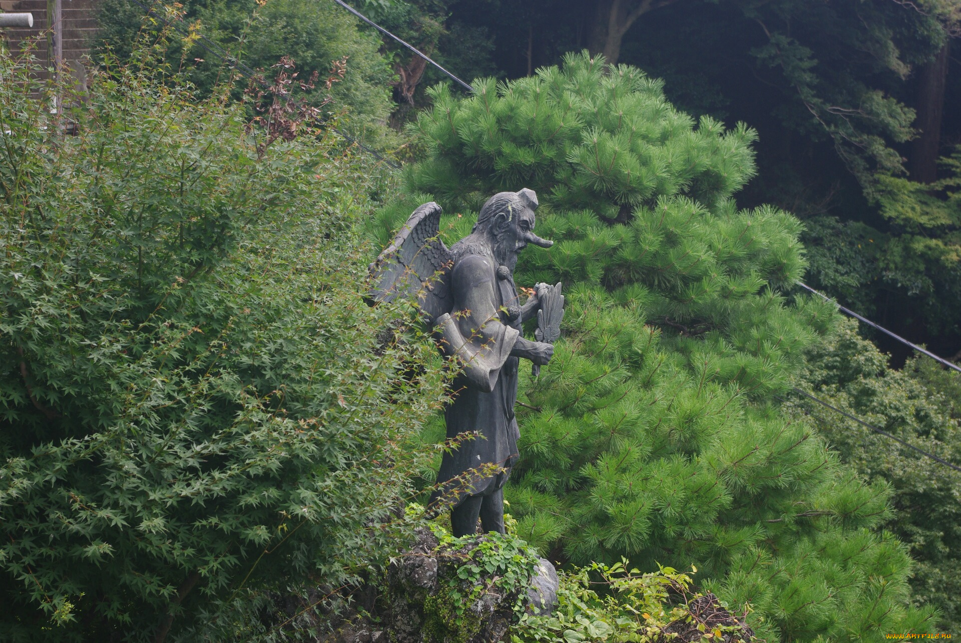 города, памятники, скульптуры, арт, объекты, скульптура, деревья