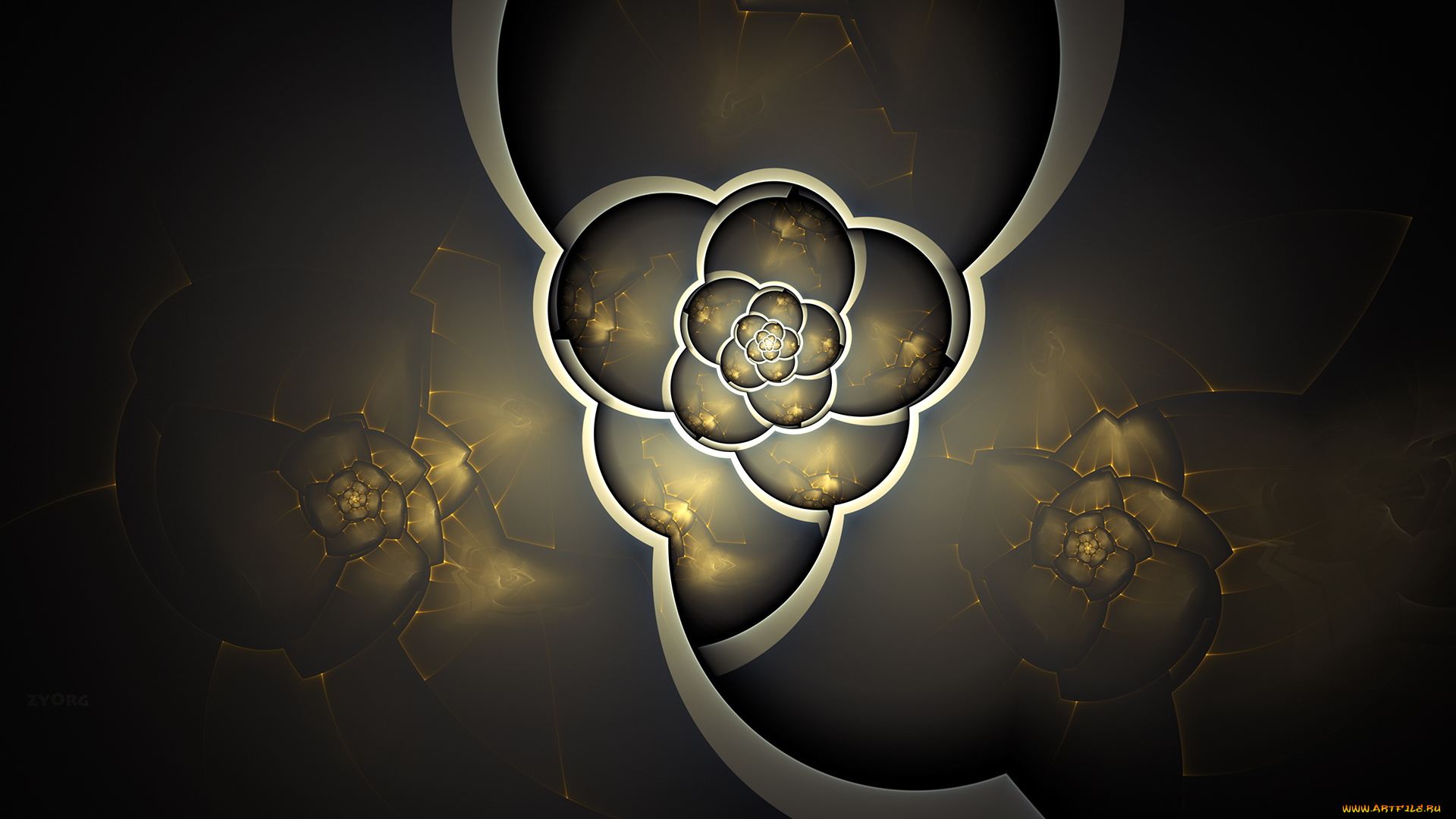 3д, графика, fractal, фракталы, цвета, фон, узор