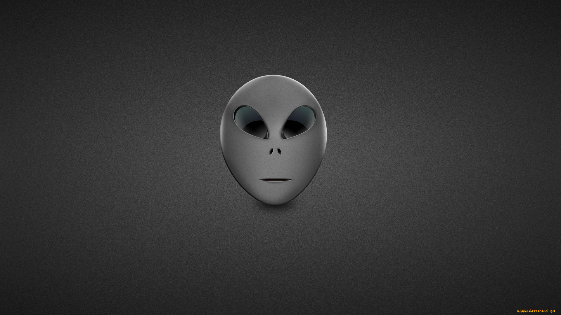 пришелец, 3д, графика, creatures, существа, голова, инопланетянин, серый