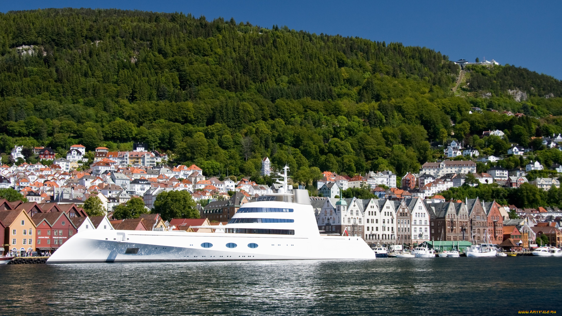 andrey, melnichenko, корабли, Яхты, горы, яхта, море, причал, город, лес