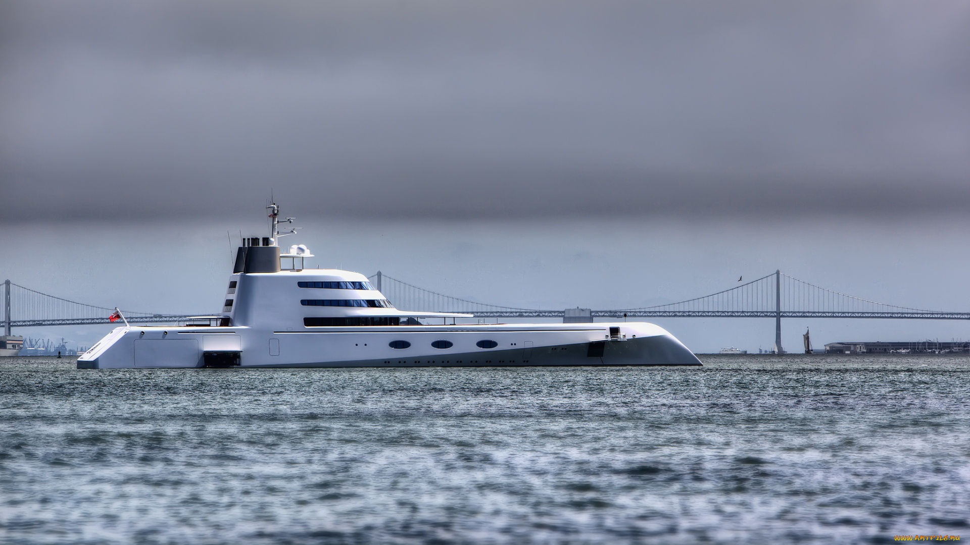 andrey, melnichenko, корабли, Яхты, море, мост, яхта