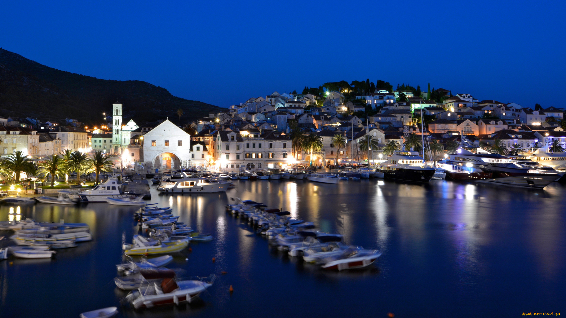 корабли, порты, , , причалы, город, море, порт, лодки, парусники, яхты, ночные, огни