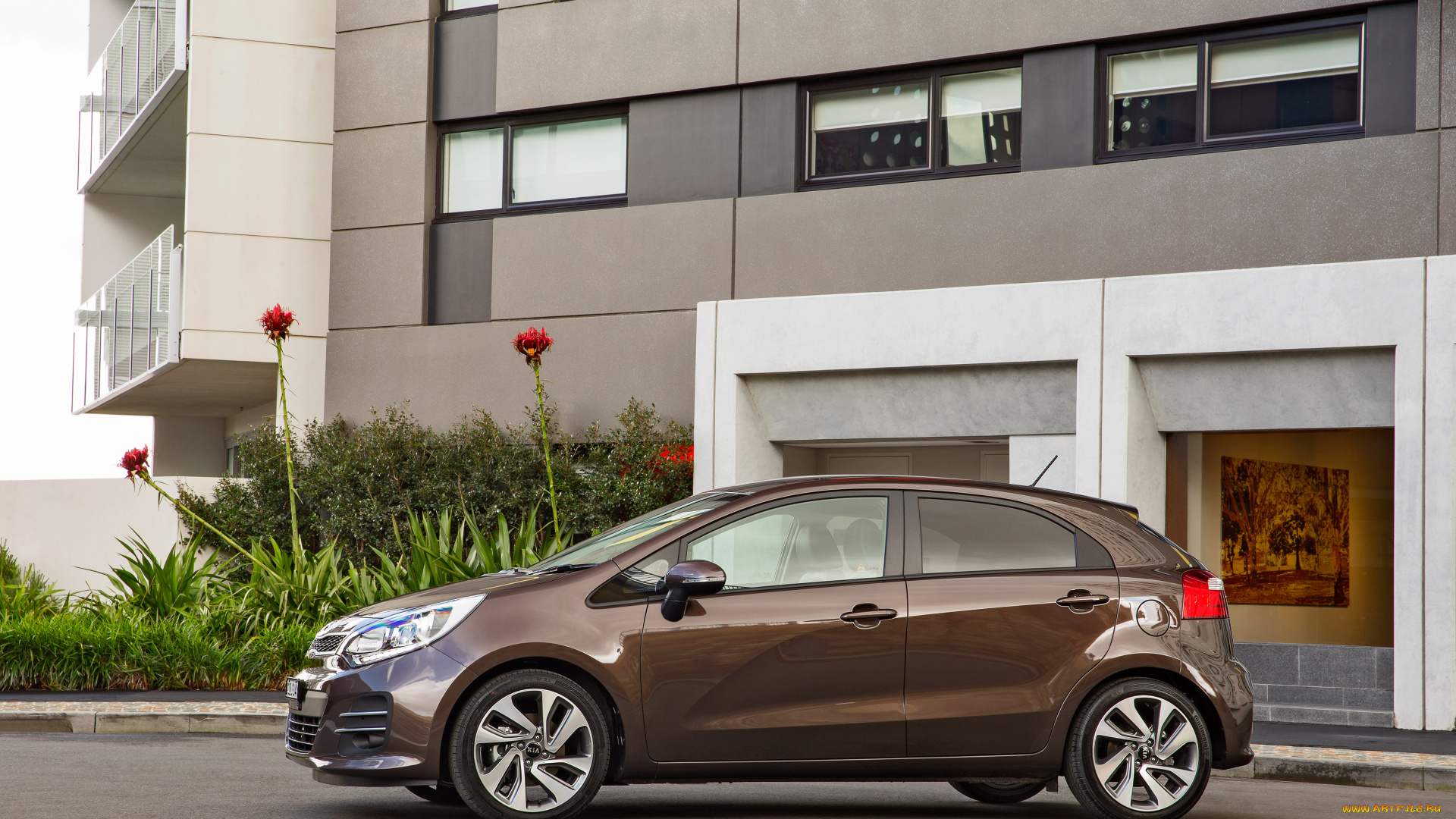 автомобили, kia, au-spec, ub, 2015г, 5-door, rio