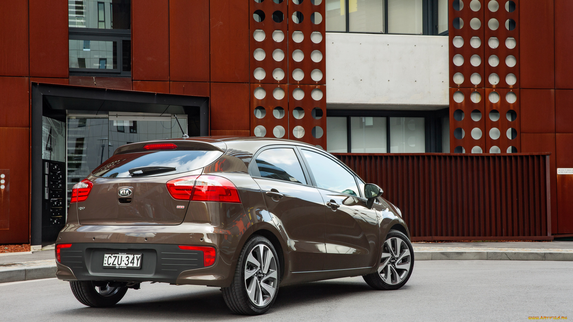 автомобили, kia, rio, 5-door, au-spec, ub, 2015г