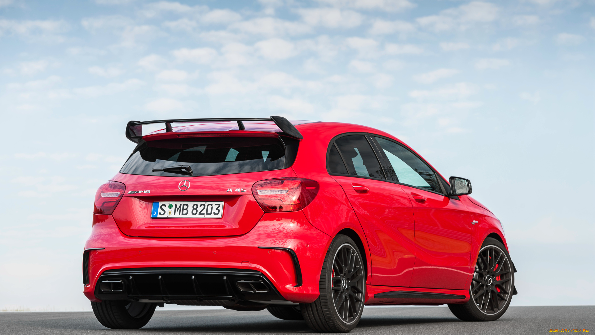 автомобили, mercedes-benz, красный, w176, mercedes-amg, a, 45, 4matic, 2015г