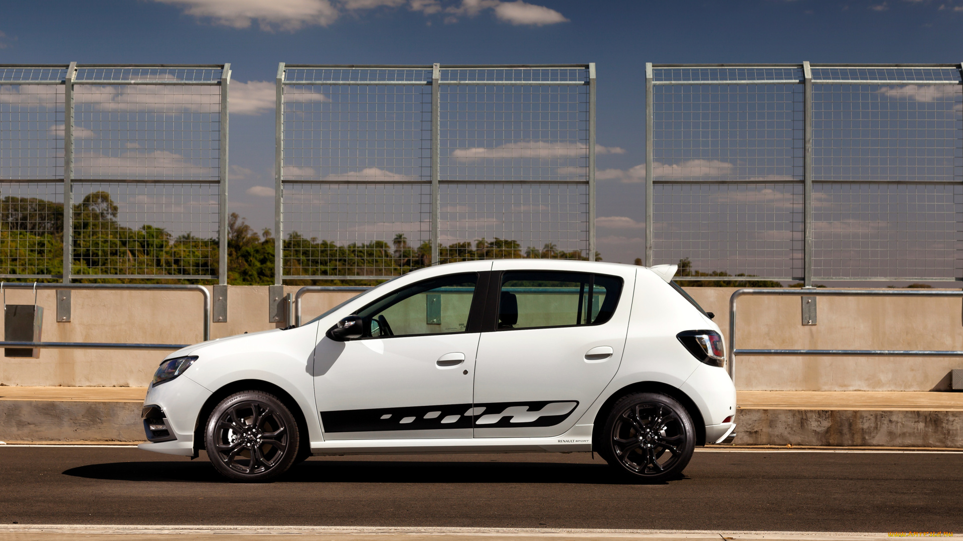 автомобили, renault, sandero, r, s, светлый, 2015г