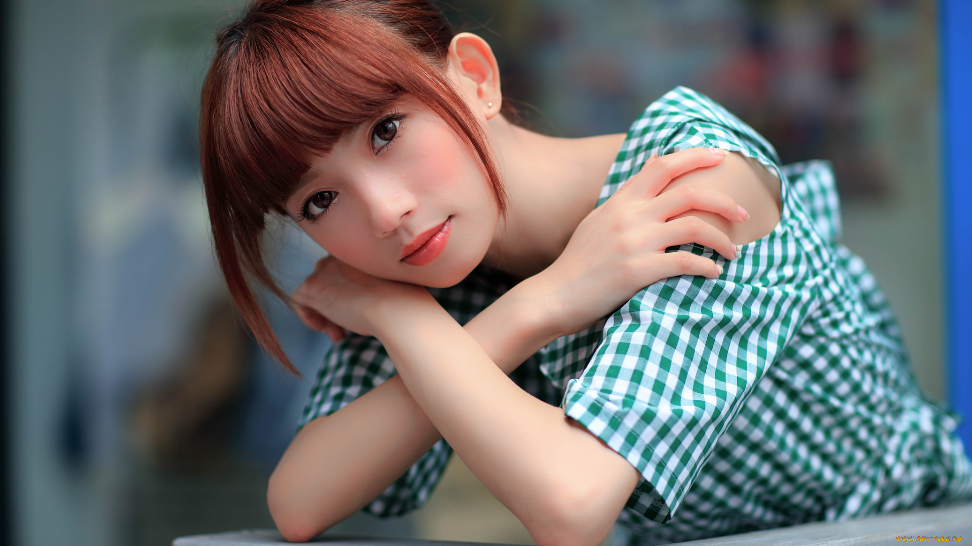 девушки, -unsort, , азиатки, взгляд, лицо