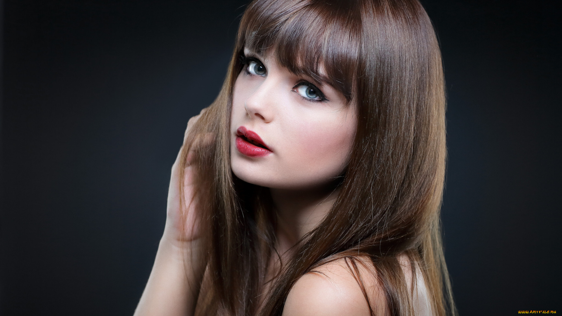 девушки, -unsort, , брюнетки, , шатенки, взгляд, лицо