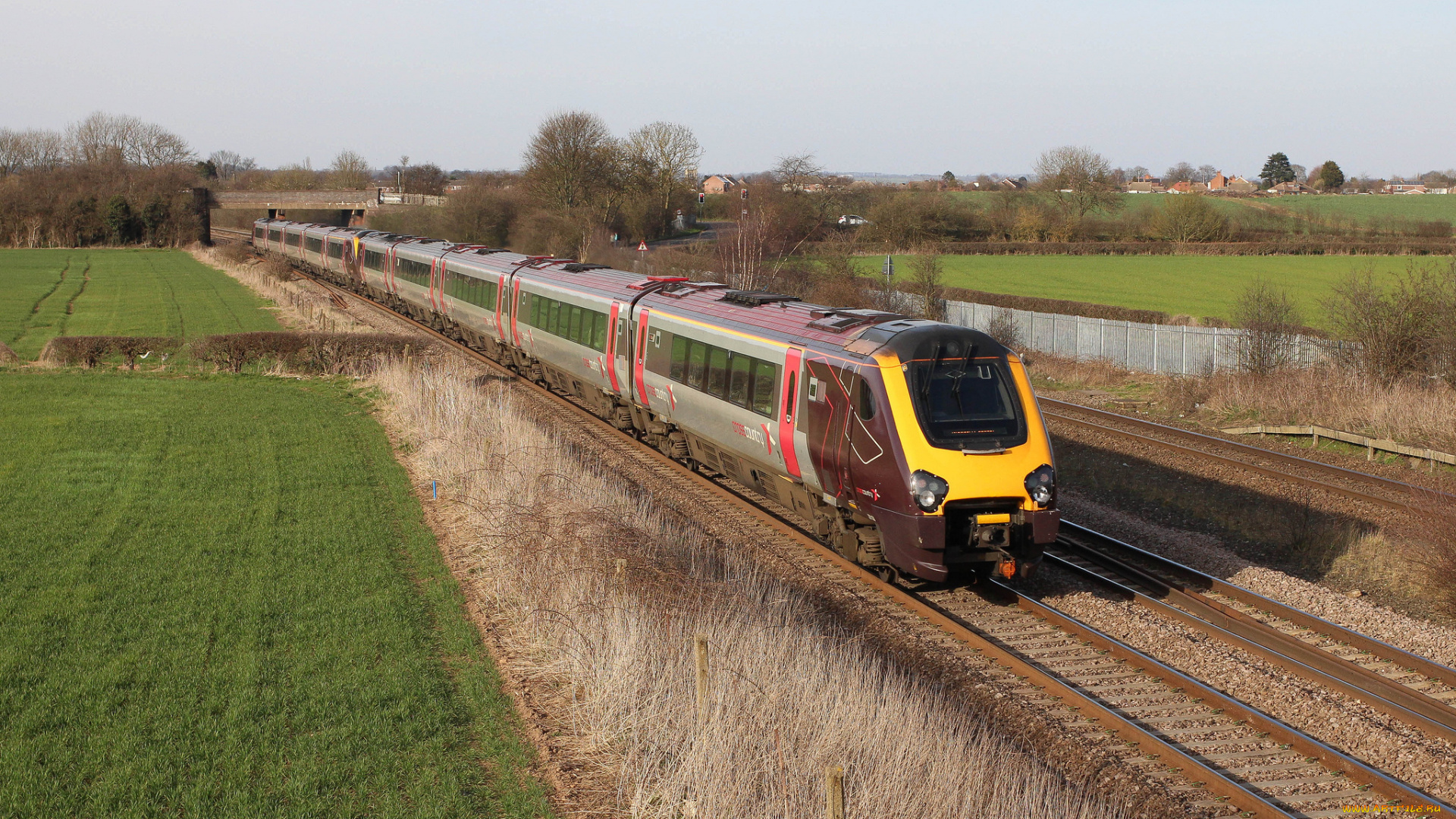 техника, поезда, состав, локомотив, дорога, рельсы, железная