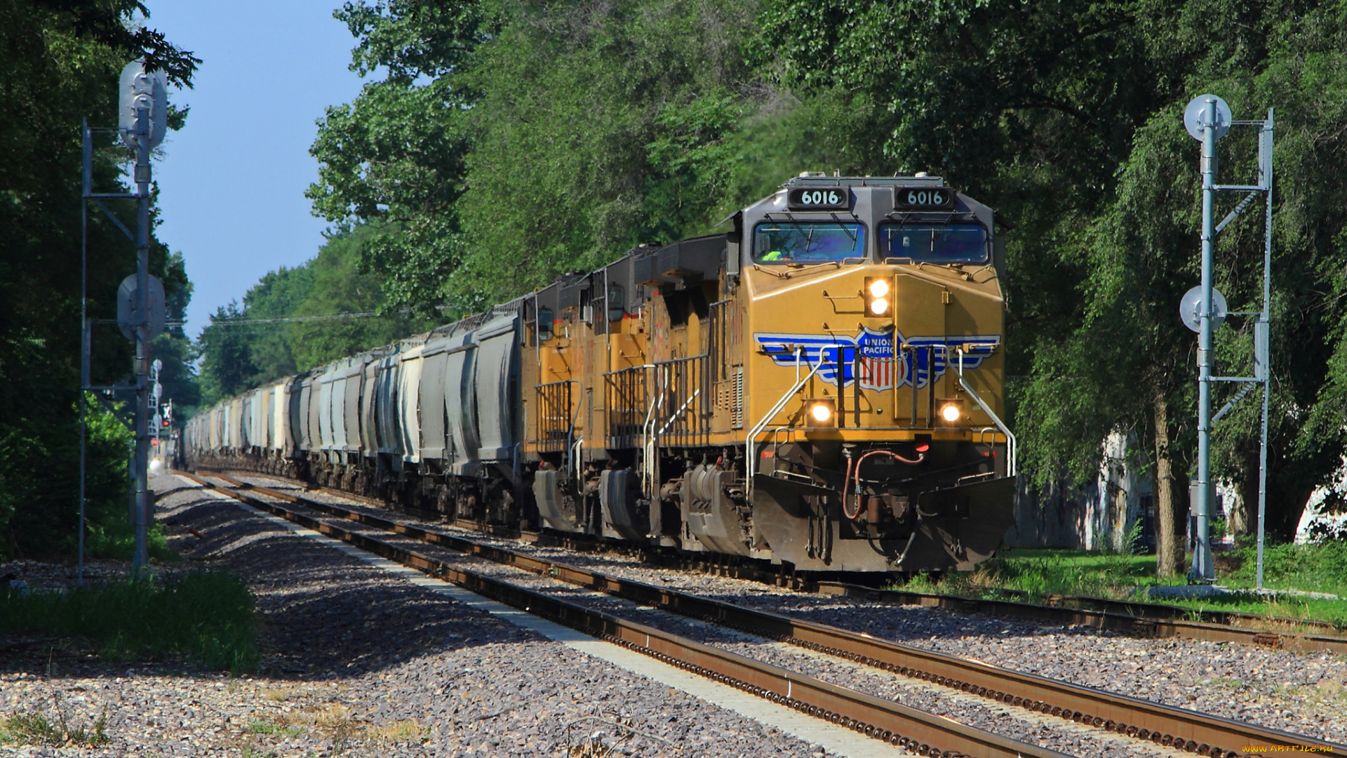 техника, поезда, состав, локомотив, рельсы, дорога, железная