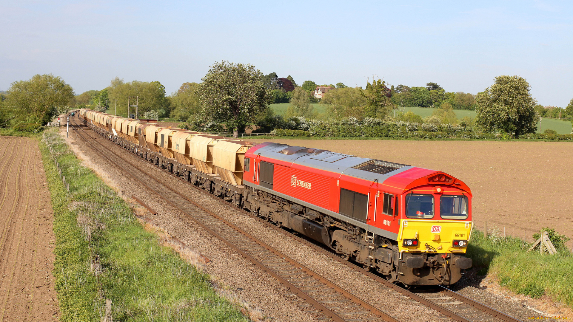 техника, поезда, состав, локомотив, железная, дорога, рельсы