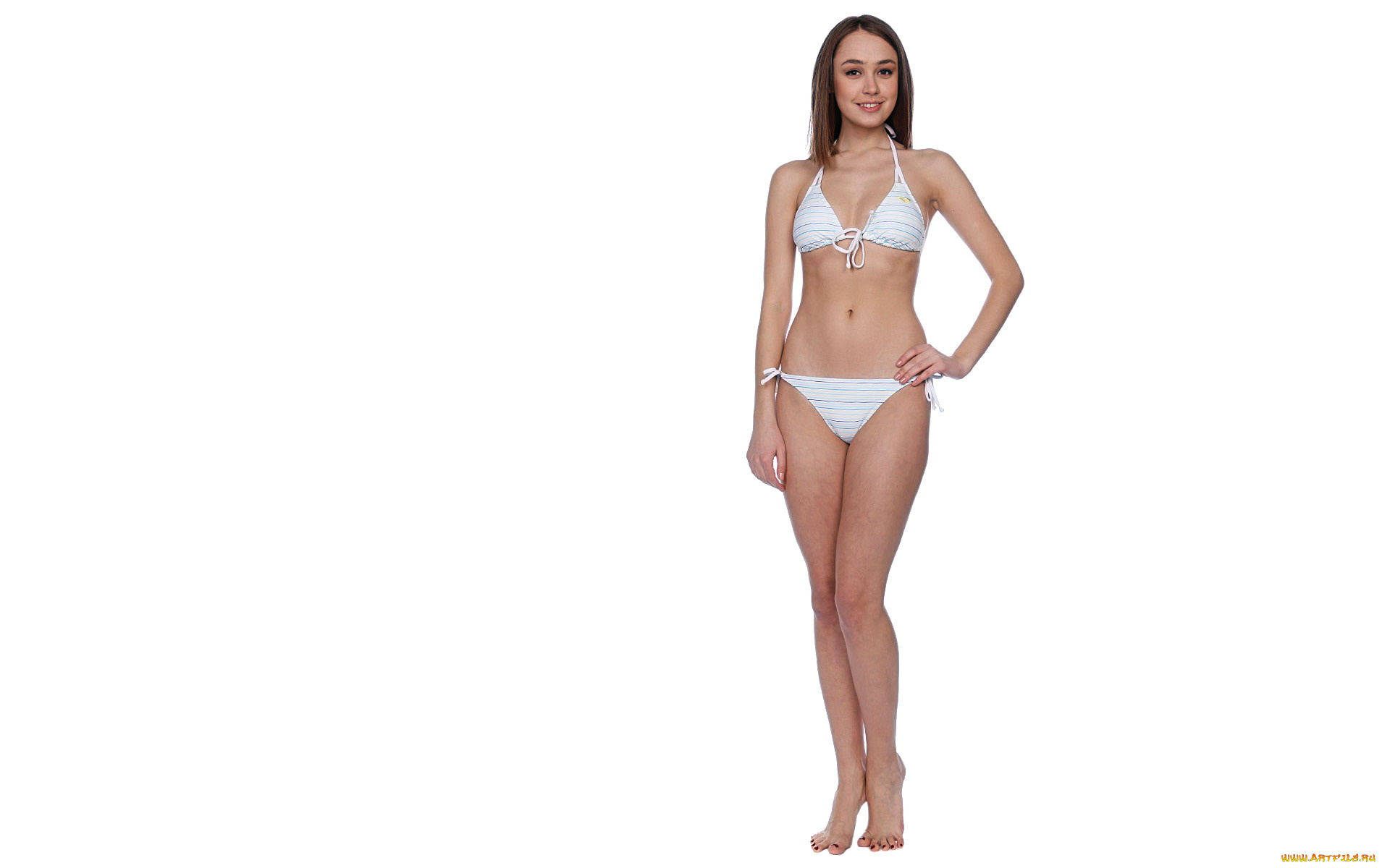 девушки, -unsort, , брюнетки, , шатенки, купальник, улыбка, русоволосая