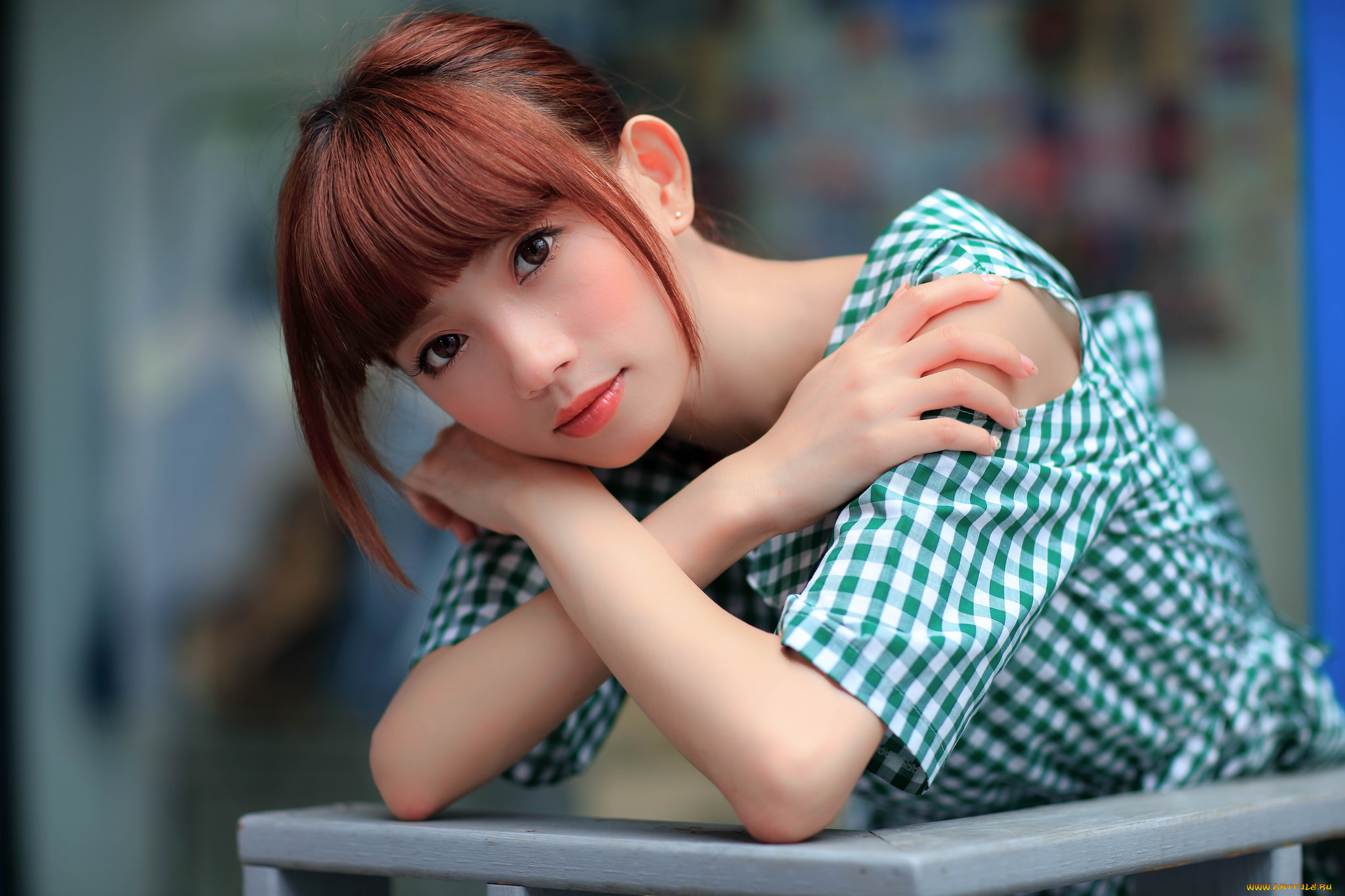 девушки, -unsort, , азиатки, взгляд, лицо