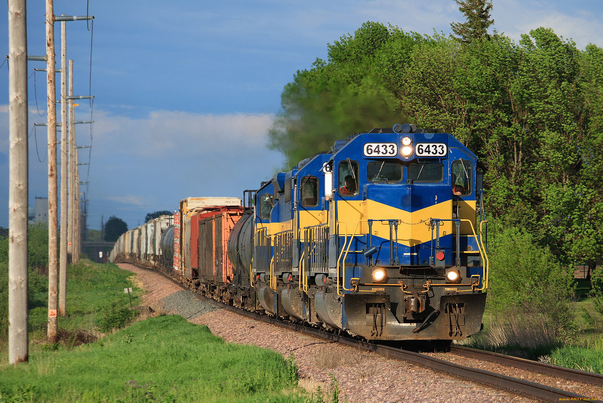 техника, поезда, состав, локомотив, рельсы, дорога, железная