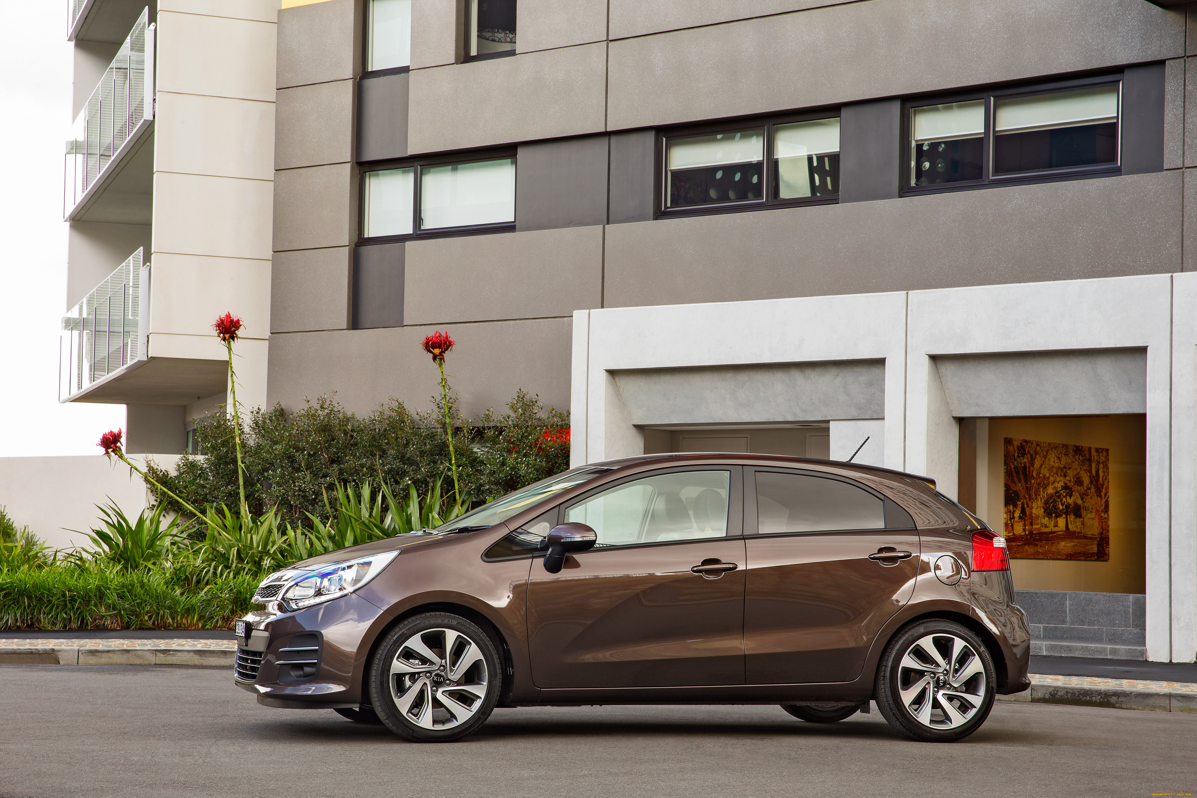 автомобили, kia, au-spec, ub, 2015г, 5-door, rio