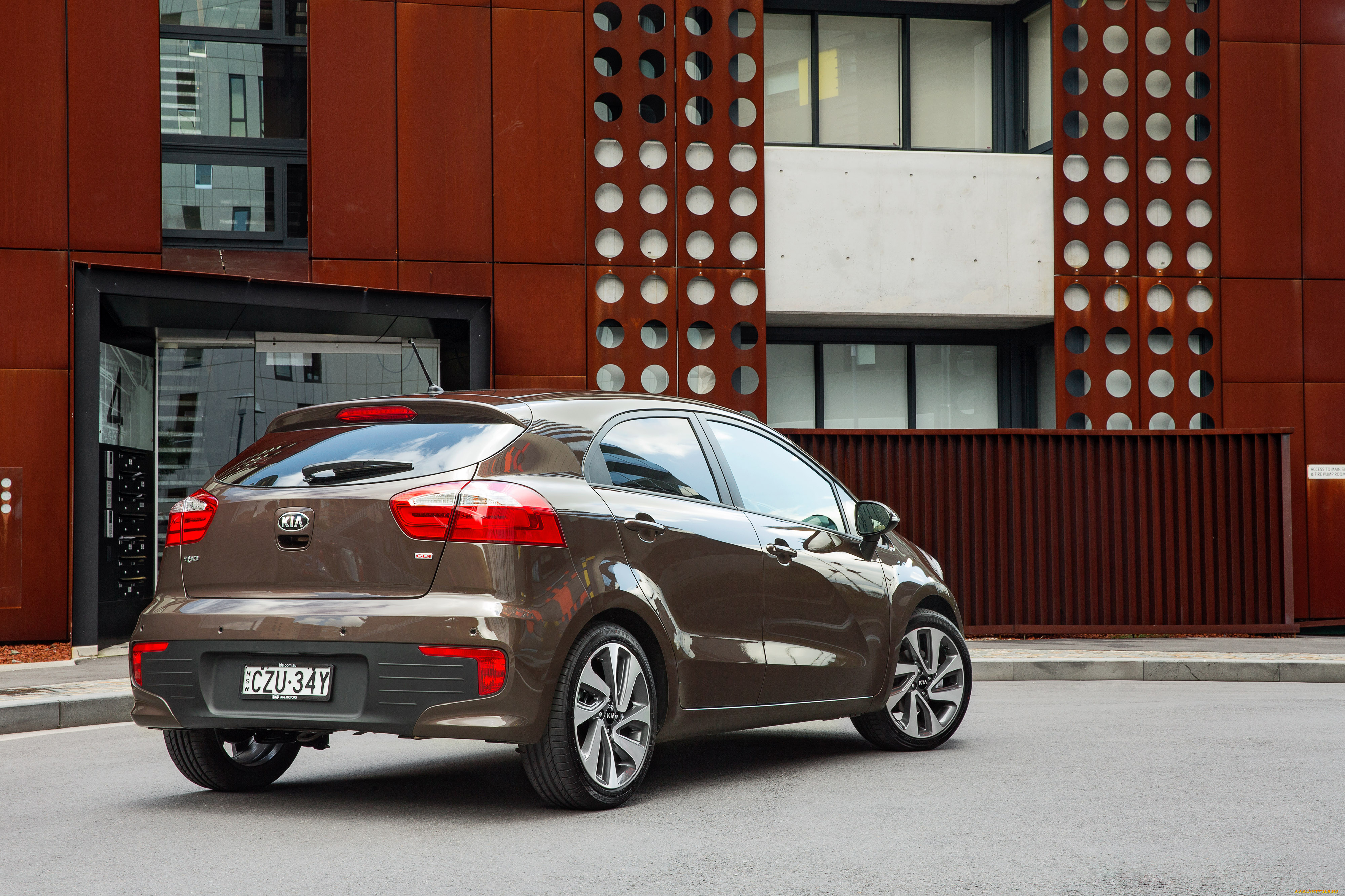 автомобили, kia, rio, 5-door, au-spec, ub, 2015г