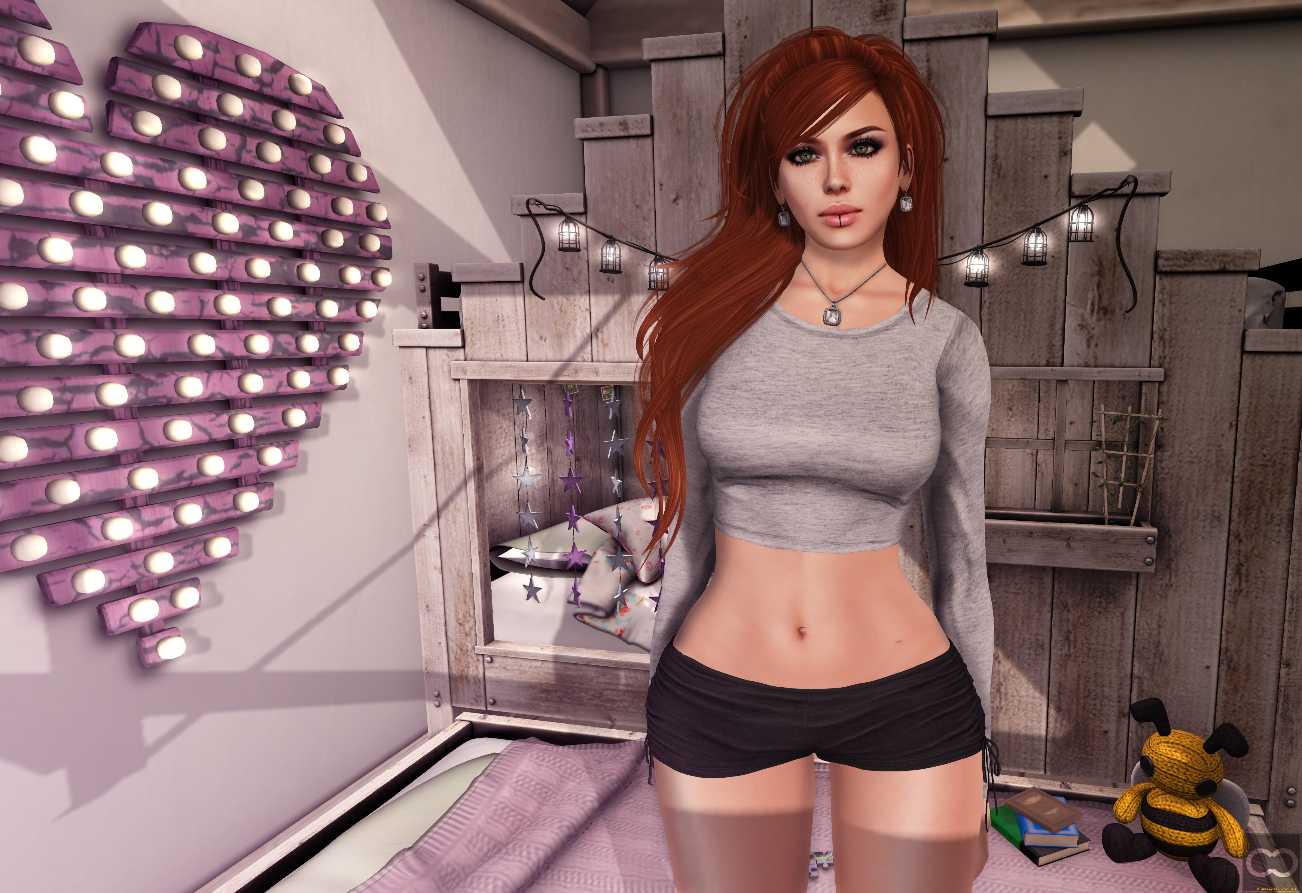 3д, графика, люди, , people, фон, взгляд, девушка