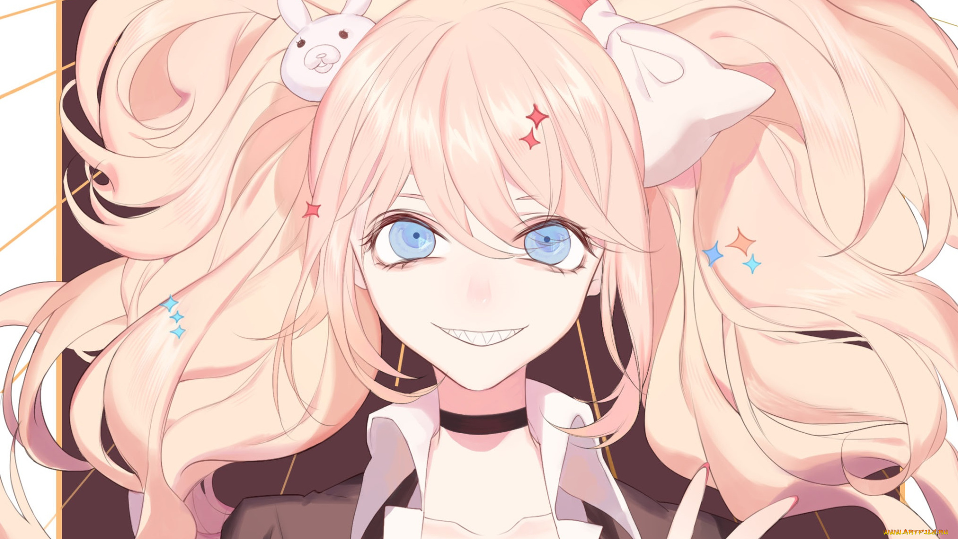 аниме, danganronpa, девушка