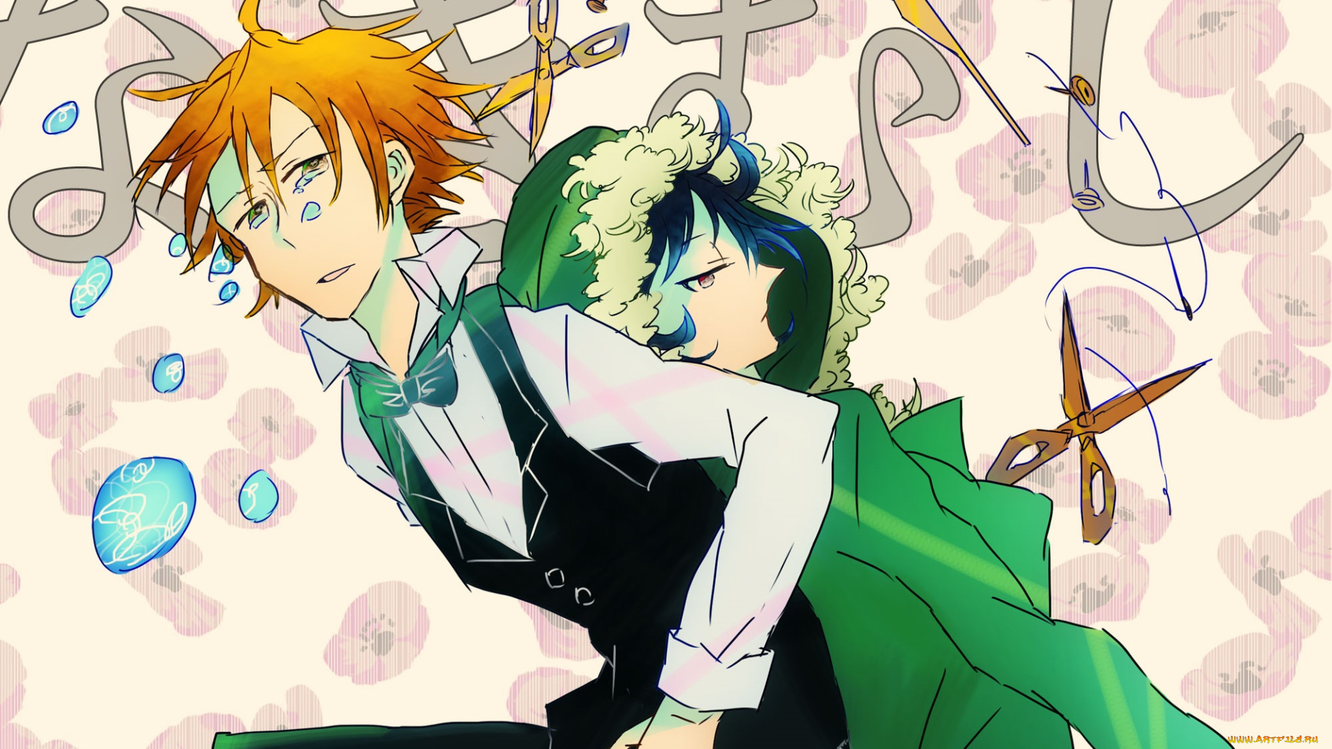 аниме, durarara, парни